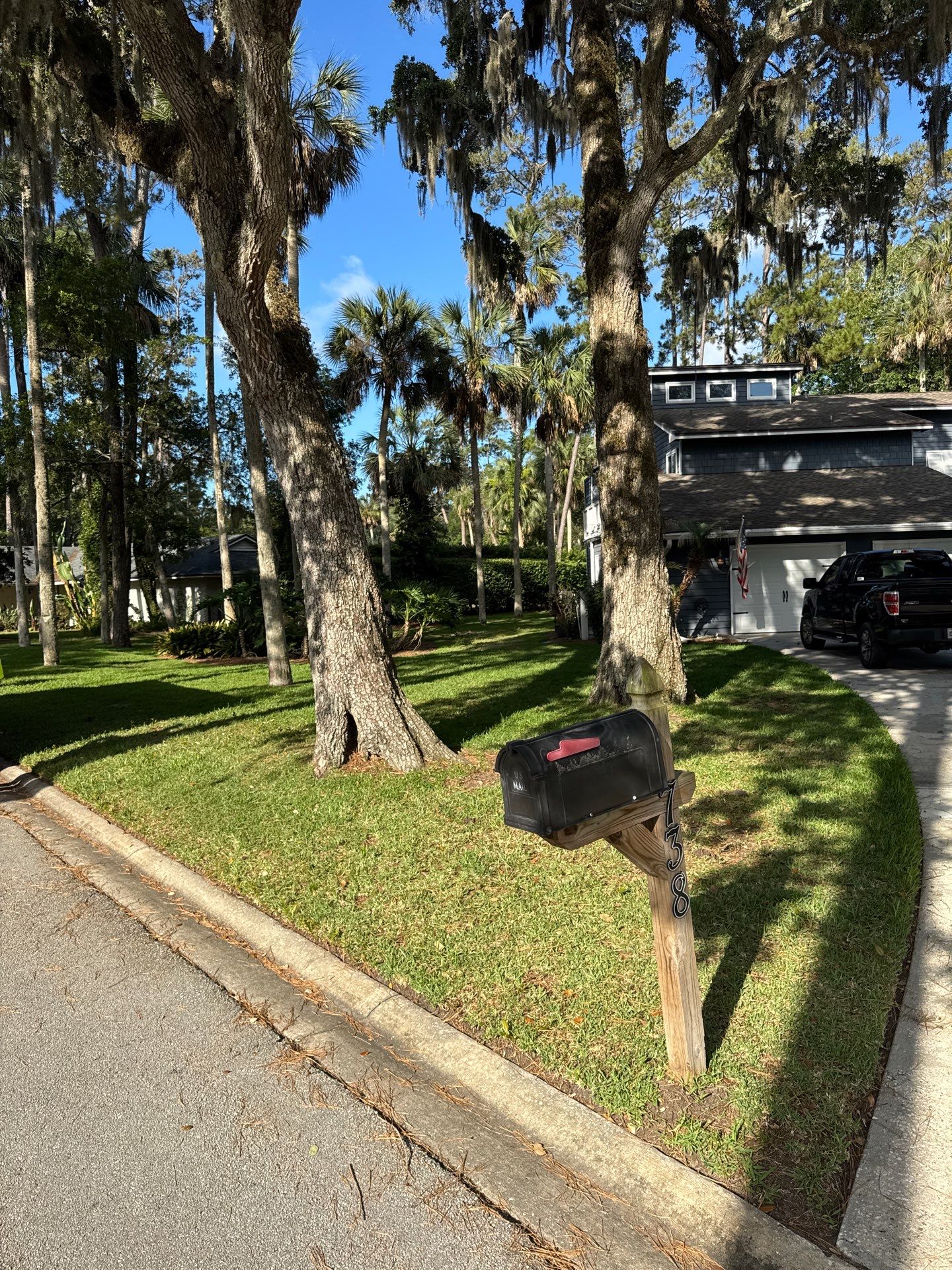 Residential | Pine Straw Install by ProGreen Services