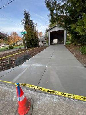 Concrete Driveway | Arlington 