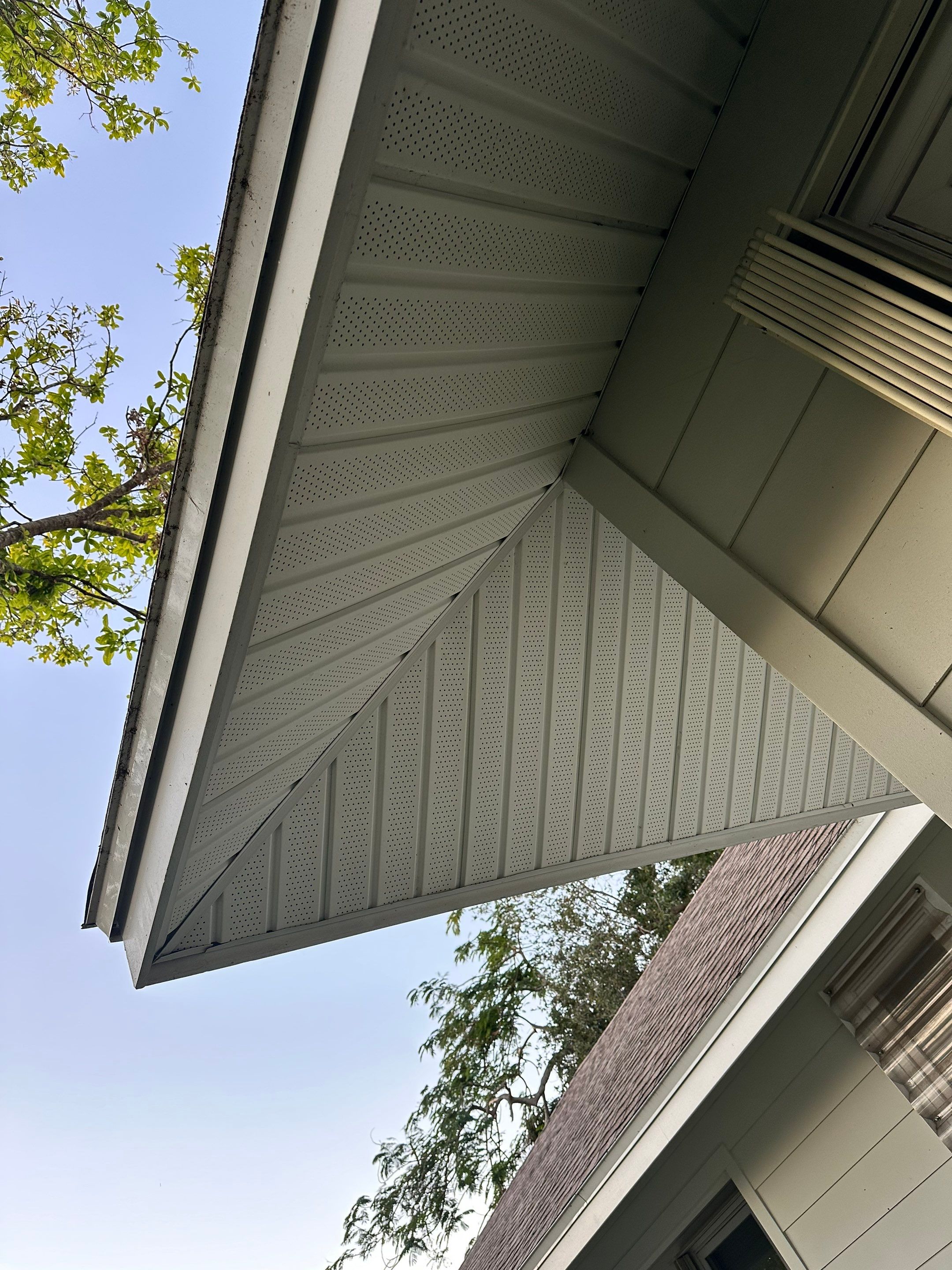 Replace All Soffit in the House in Sarasota FL by Gutter Professors