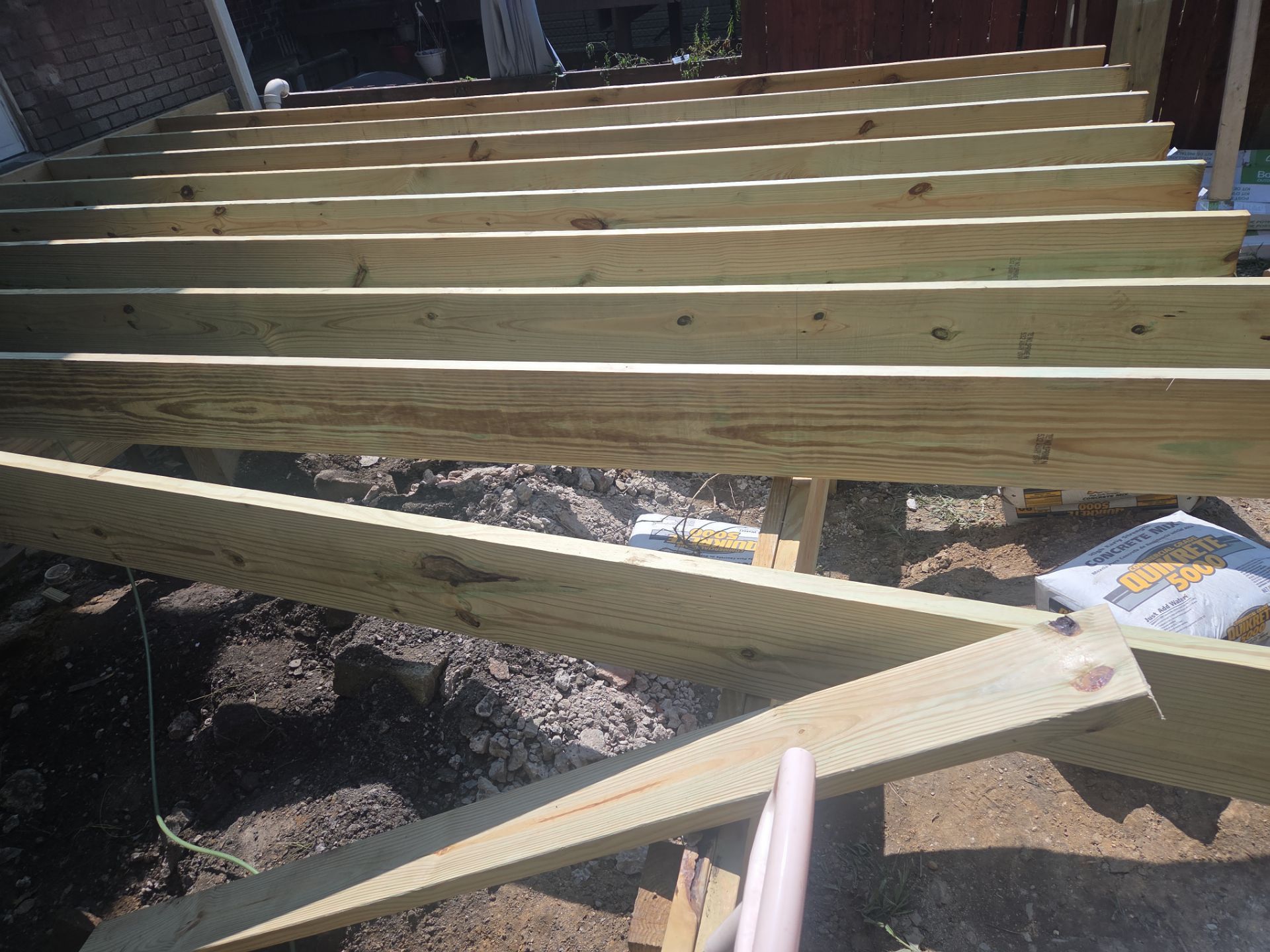 Deck build  by Cousins Roofing Siding & Decks