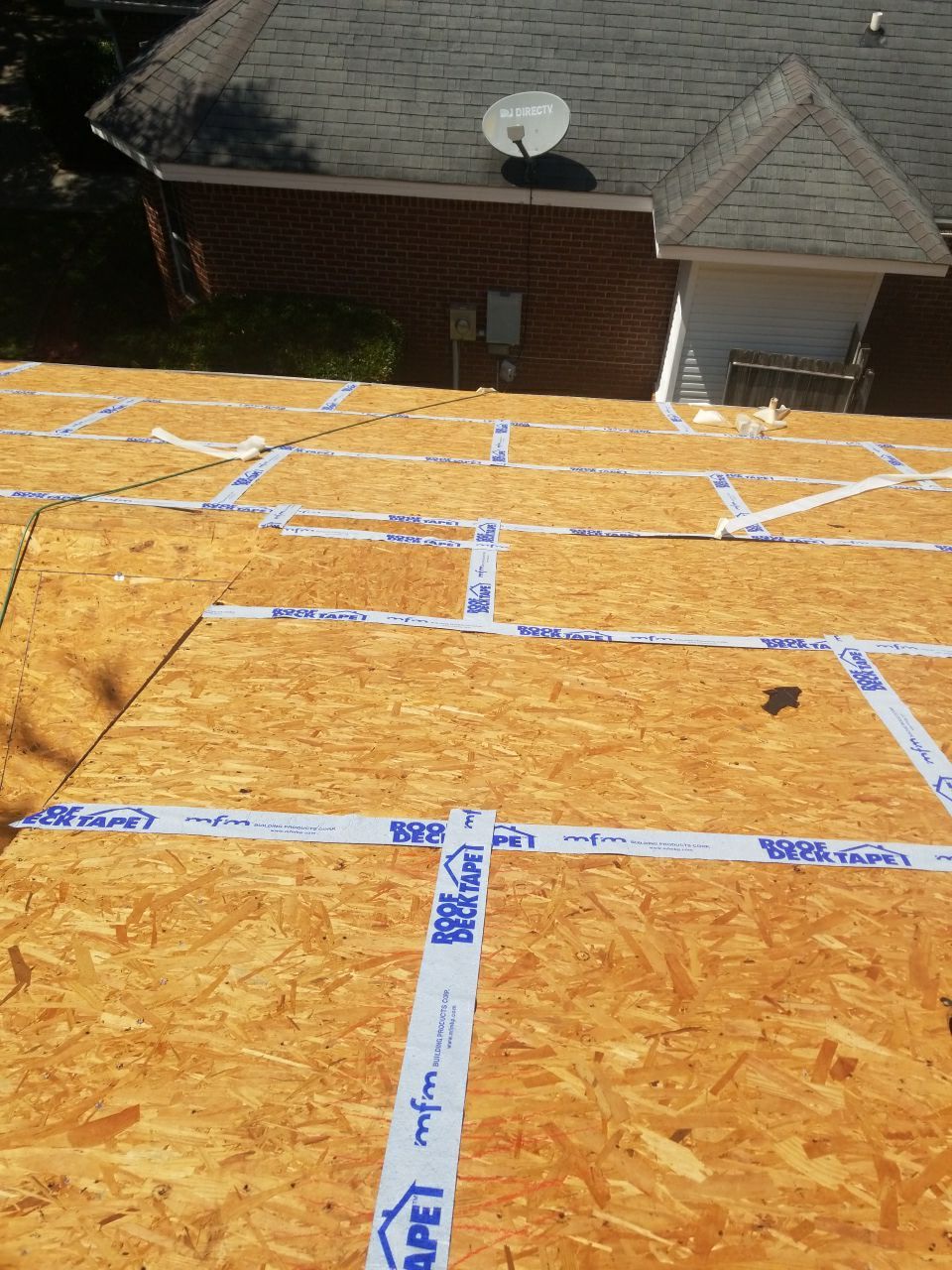 Residential Roofing Installation using Roof Replacement by American Roofing & Construction LLC