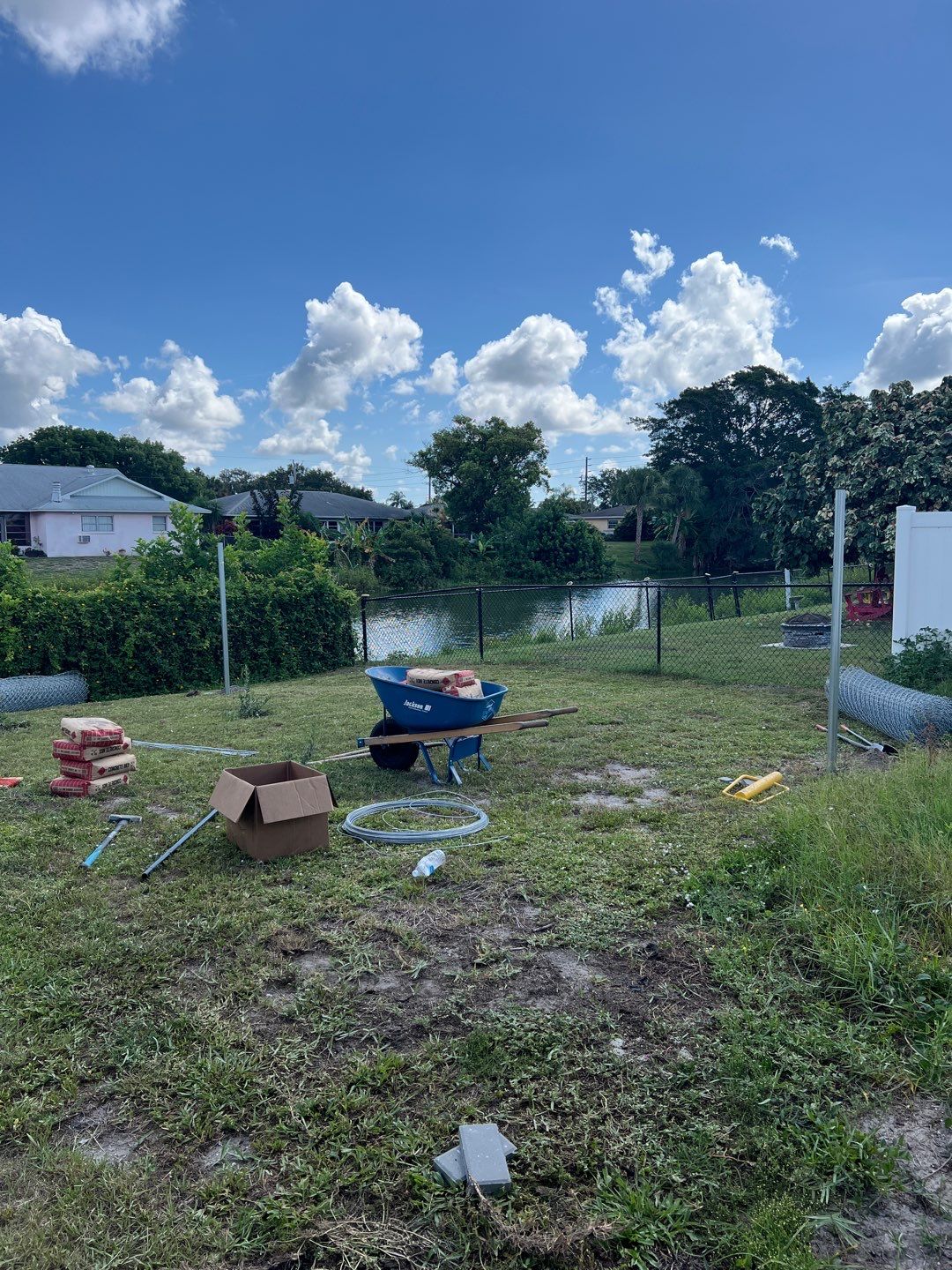 Venice, FL 6ft. Tall Galvanized Chain-Link Fence by Asap fence and gates, LLC