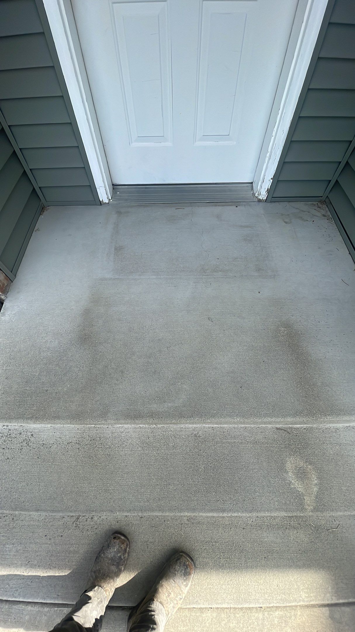Garage, Walkway and Shop Transformation using Shale Hybrid by Croc Coatings, LLC