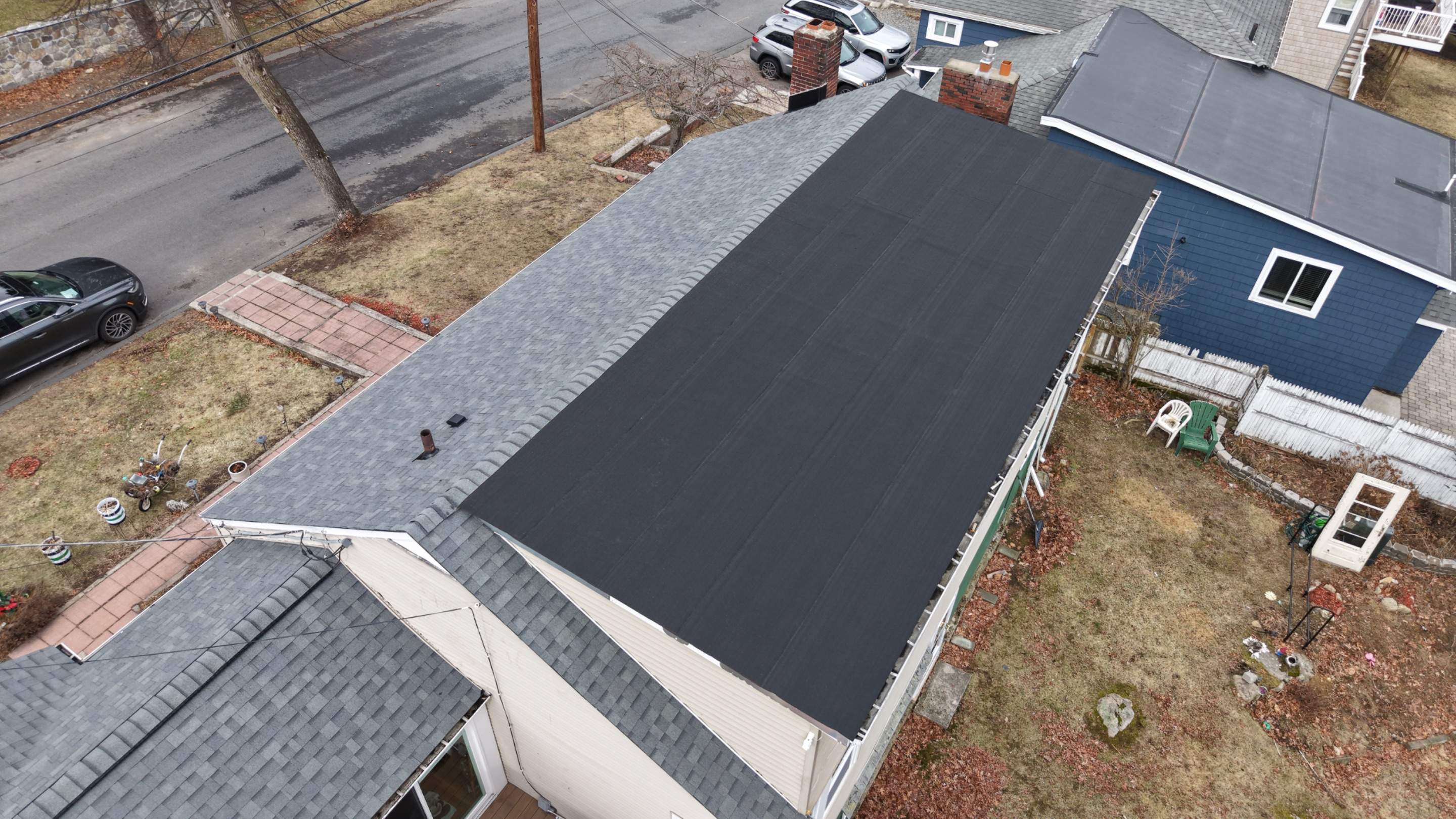 Major Roof Overhaul in Lynn, MA – Full Replacement, Skylight Removal, Gutters & Custom Flashing by JOHNNYS PRO