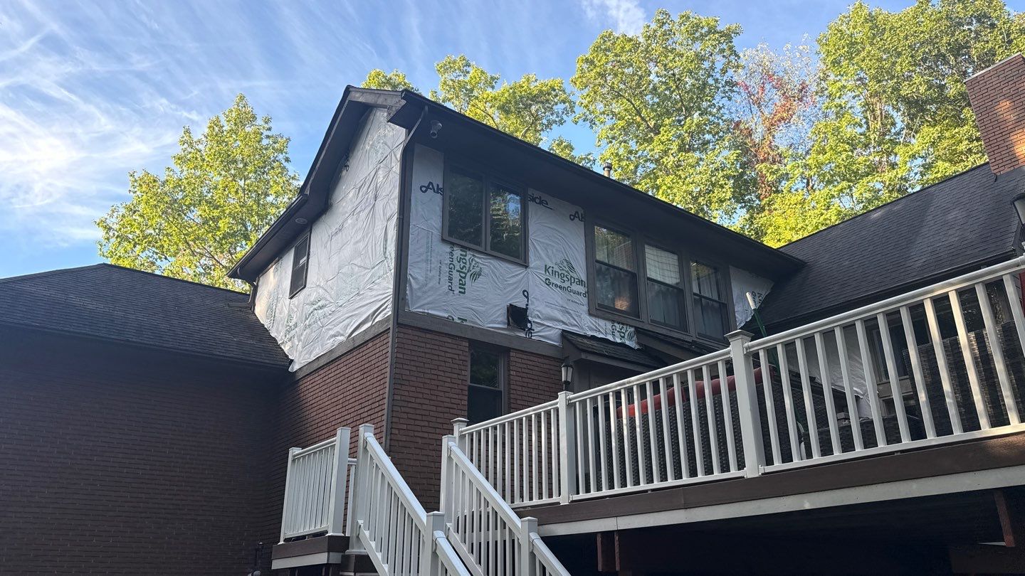 Siding Replacement using Alside S7 Cedar Mill Grain Cape Cod Grey by 180 Contractors