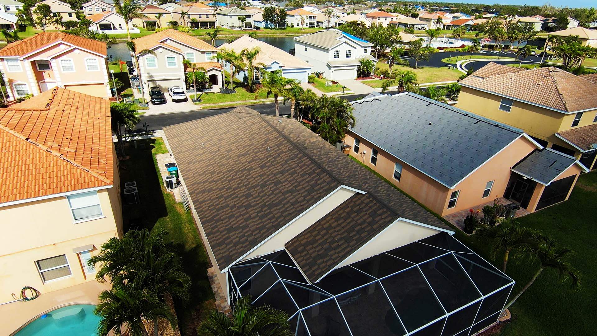 Residential Roofing Installation using Westlake (Boral) Stone Coated Steel by Four Peaks Roofing