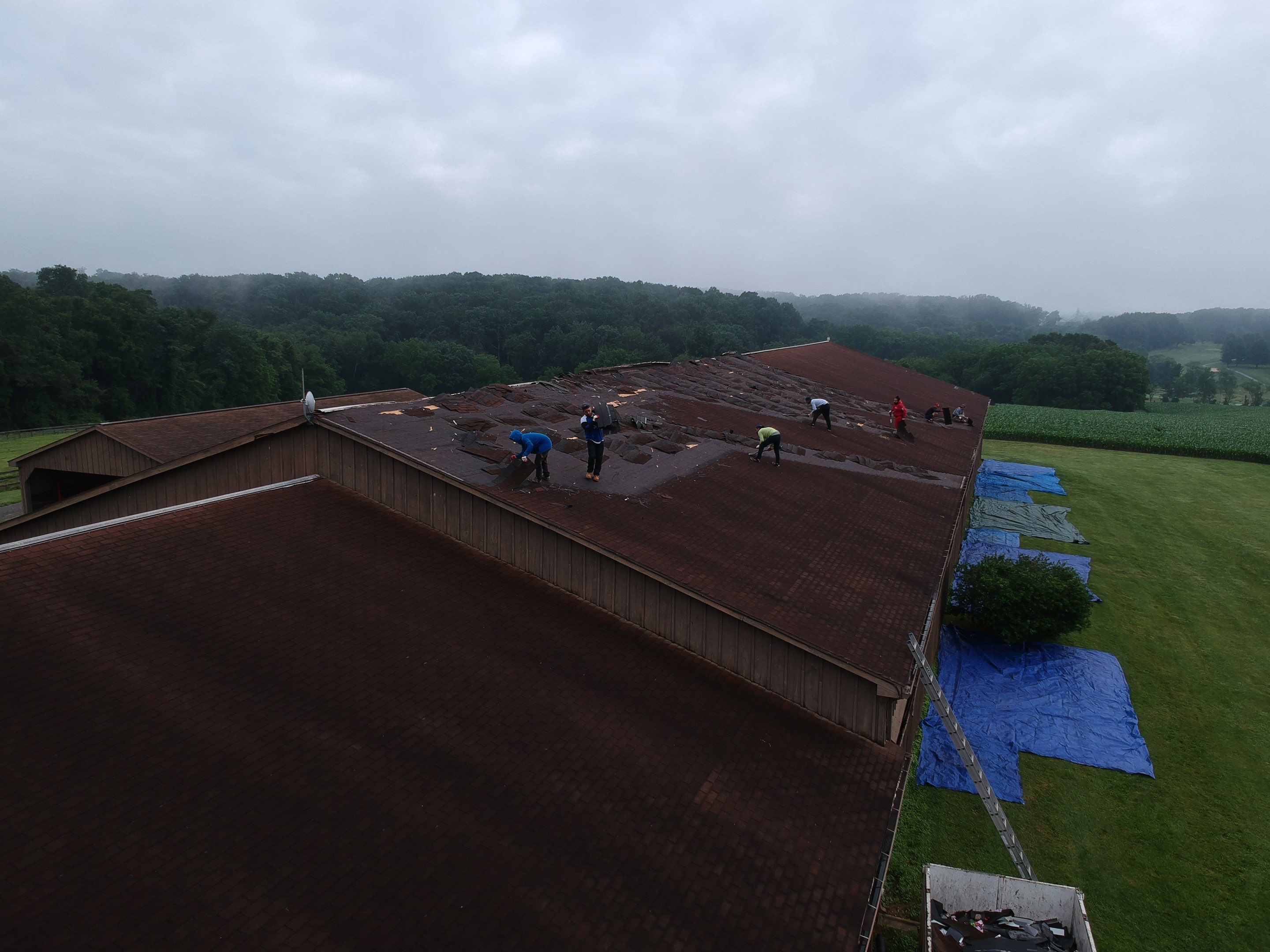 Roof Replacement in Upperco, MD • Private Farm by Seipp Roofing, LLC