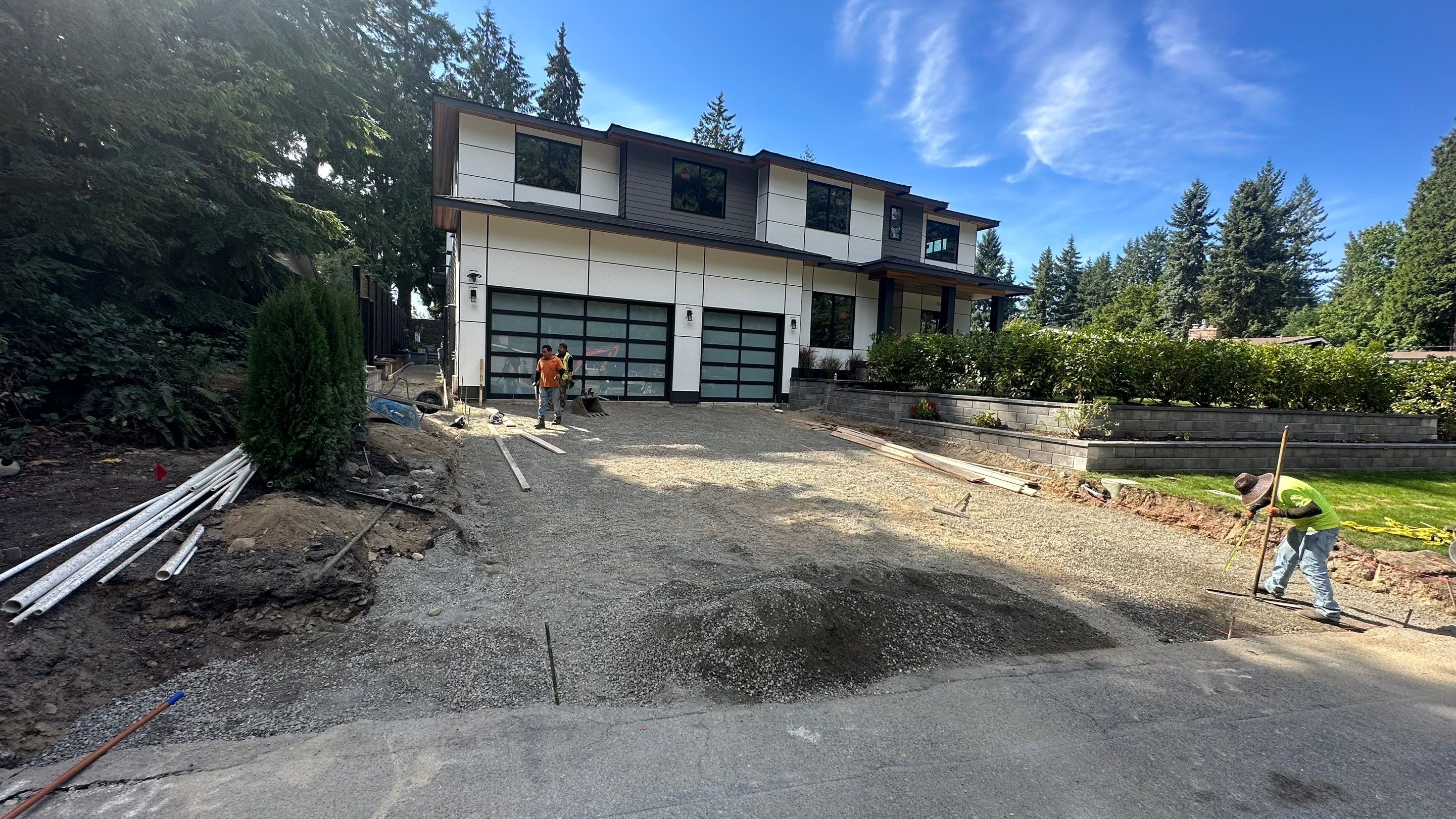 Bruce | Broom Finish Driveway, Concrete Project by Jireh Asphalt & Concrete Inc 