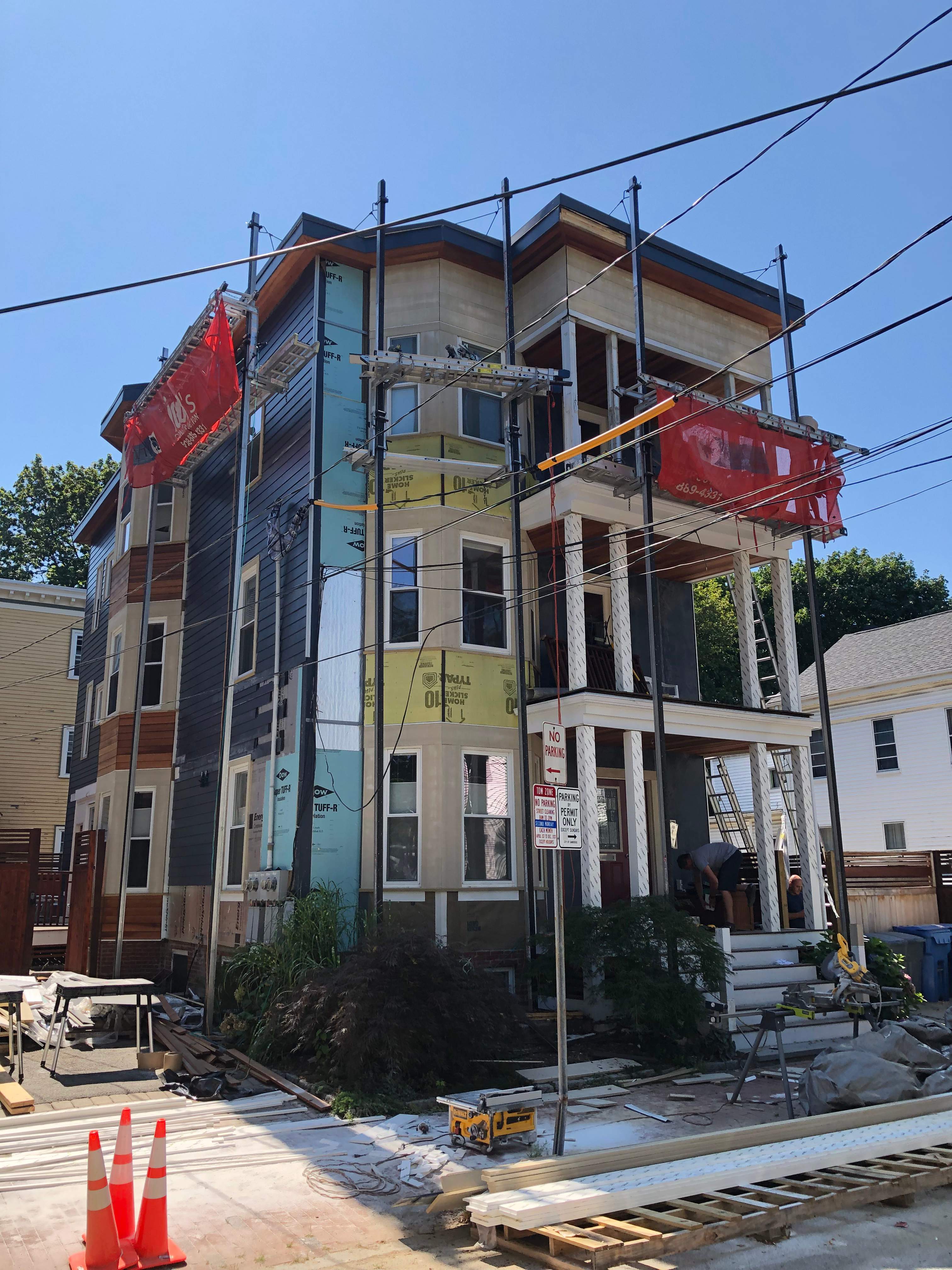 Siding Installation using James Hardie by UBrothers Construction