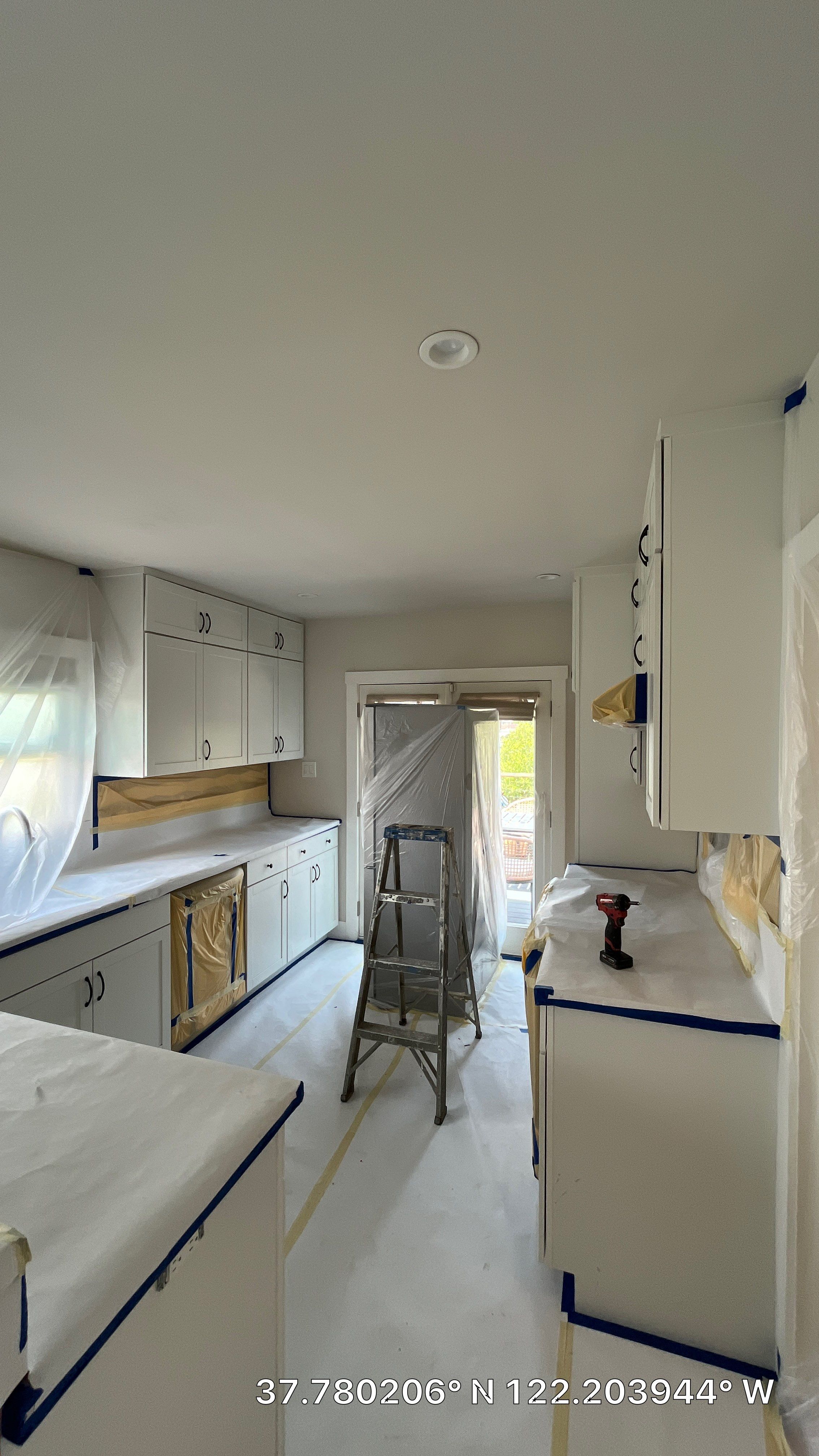 Custom Cabinet Painting  by Herrera’s Bay Area Painting inc.