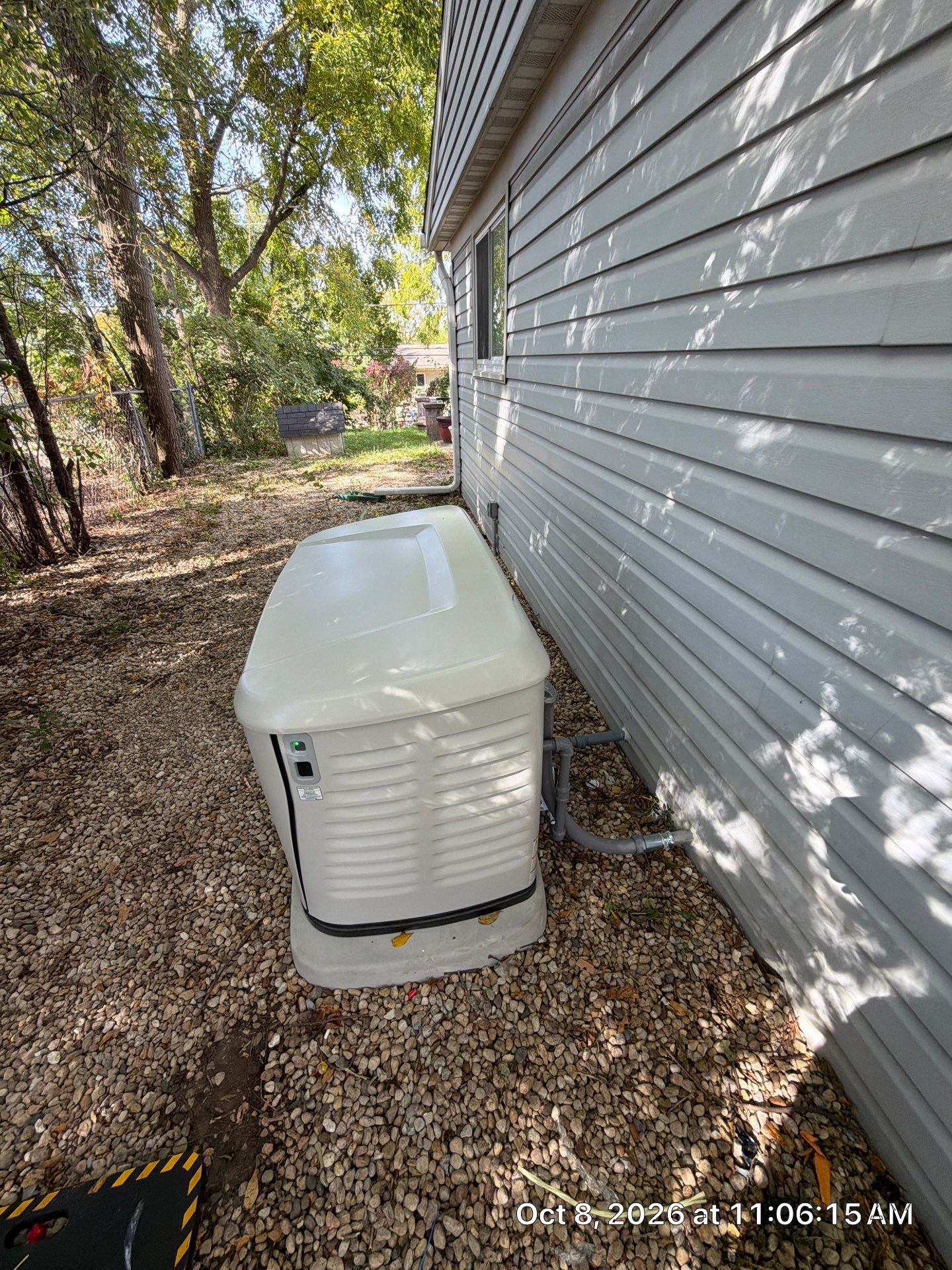 Generac 18kW Home Standby Generator Installation in Carpentersville by GSHA Services LTD