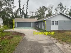 Charcoal Grey Gutters in Fort Myers FL by Gutter Professors