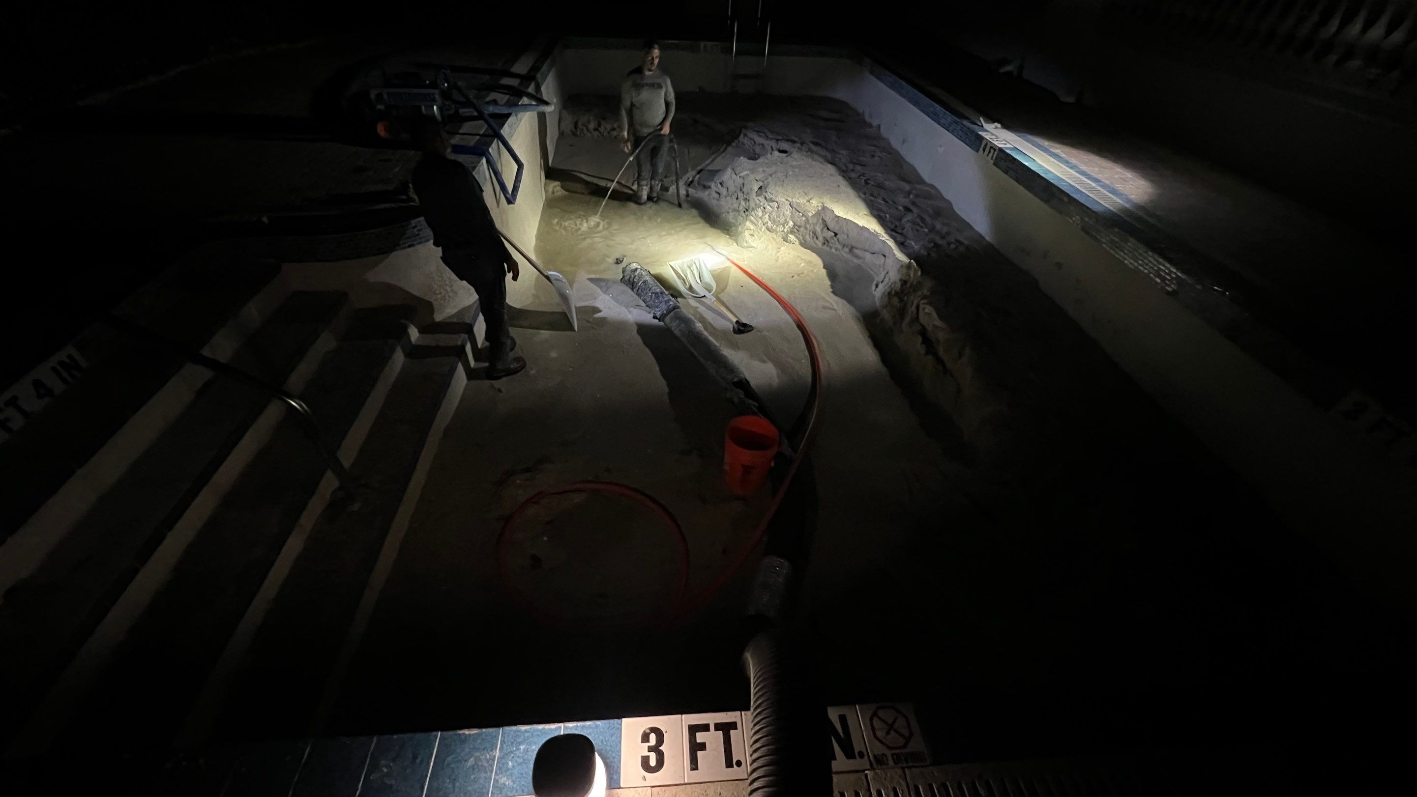 Naples Resort Pool Cleanout and Stormwater System Maintenance by APS Power & Water