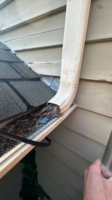 Turtle Shell gutter protection installation in St. Charles, IL 60174, photograph 9