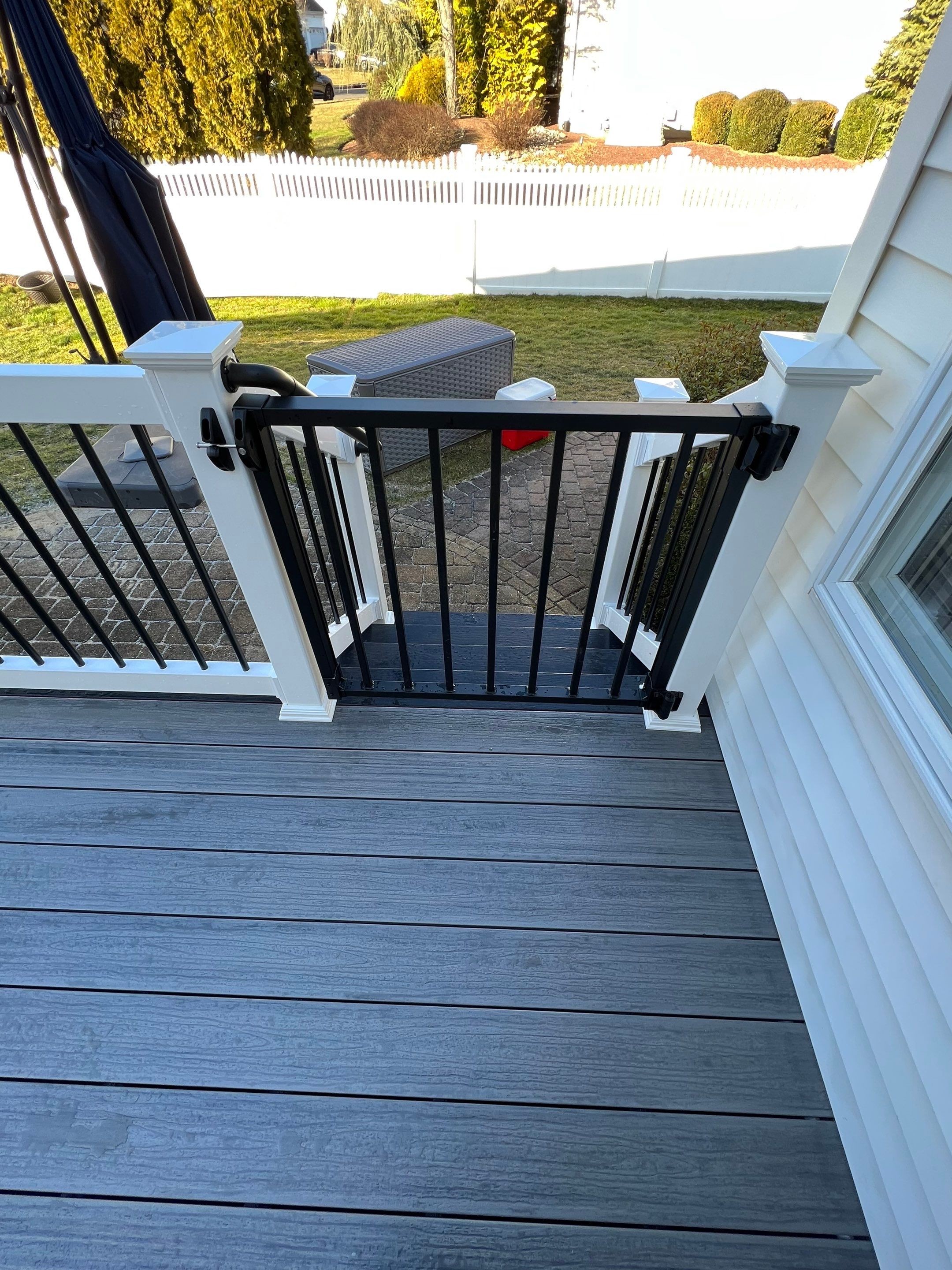 New deck With Porch  by deck guardian