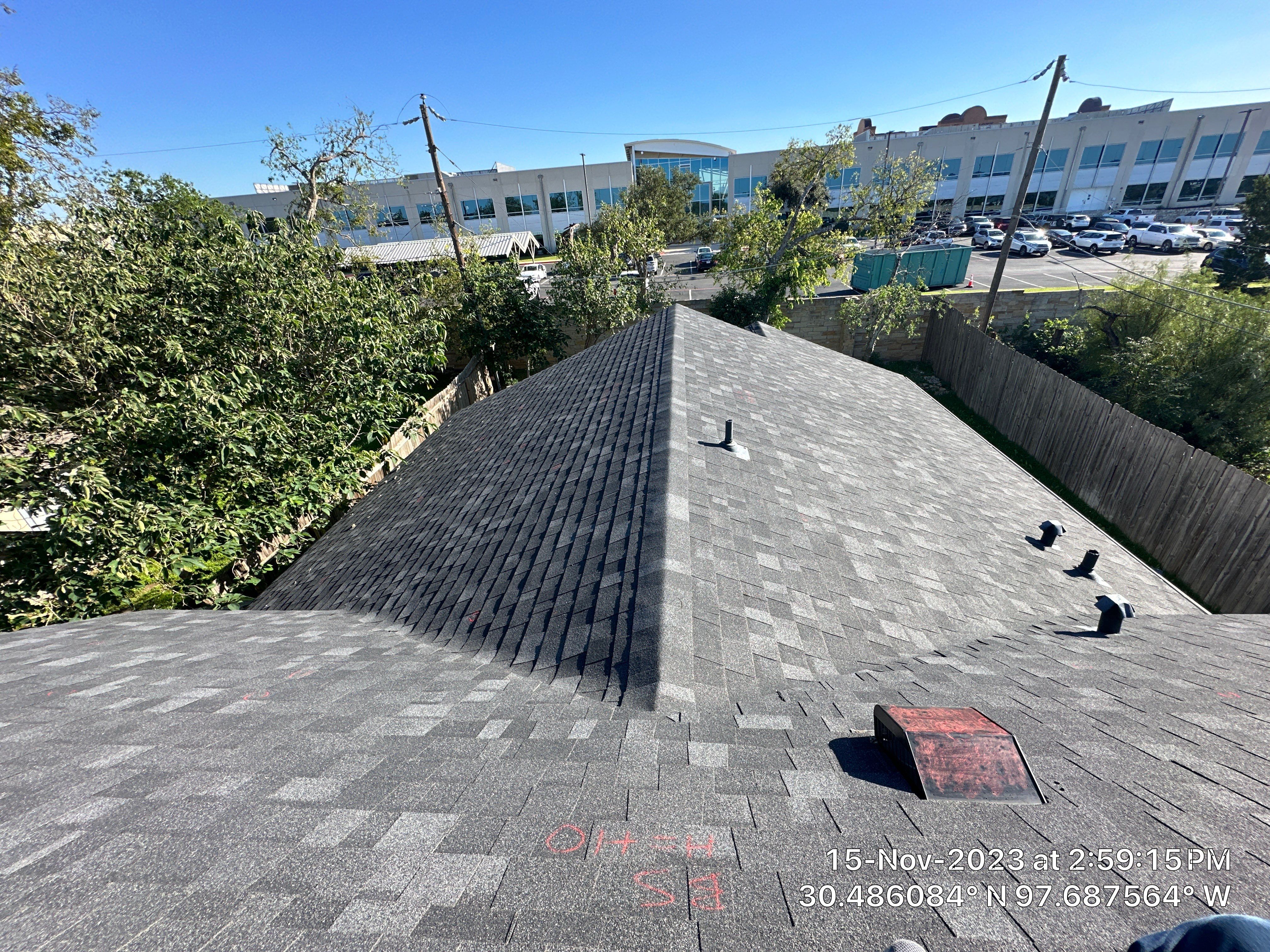 Architectural Shingle Roof Replacement and Interior Restoration in Round Rock by Caliber Restoration LLC