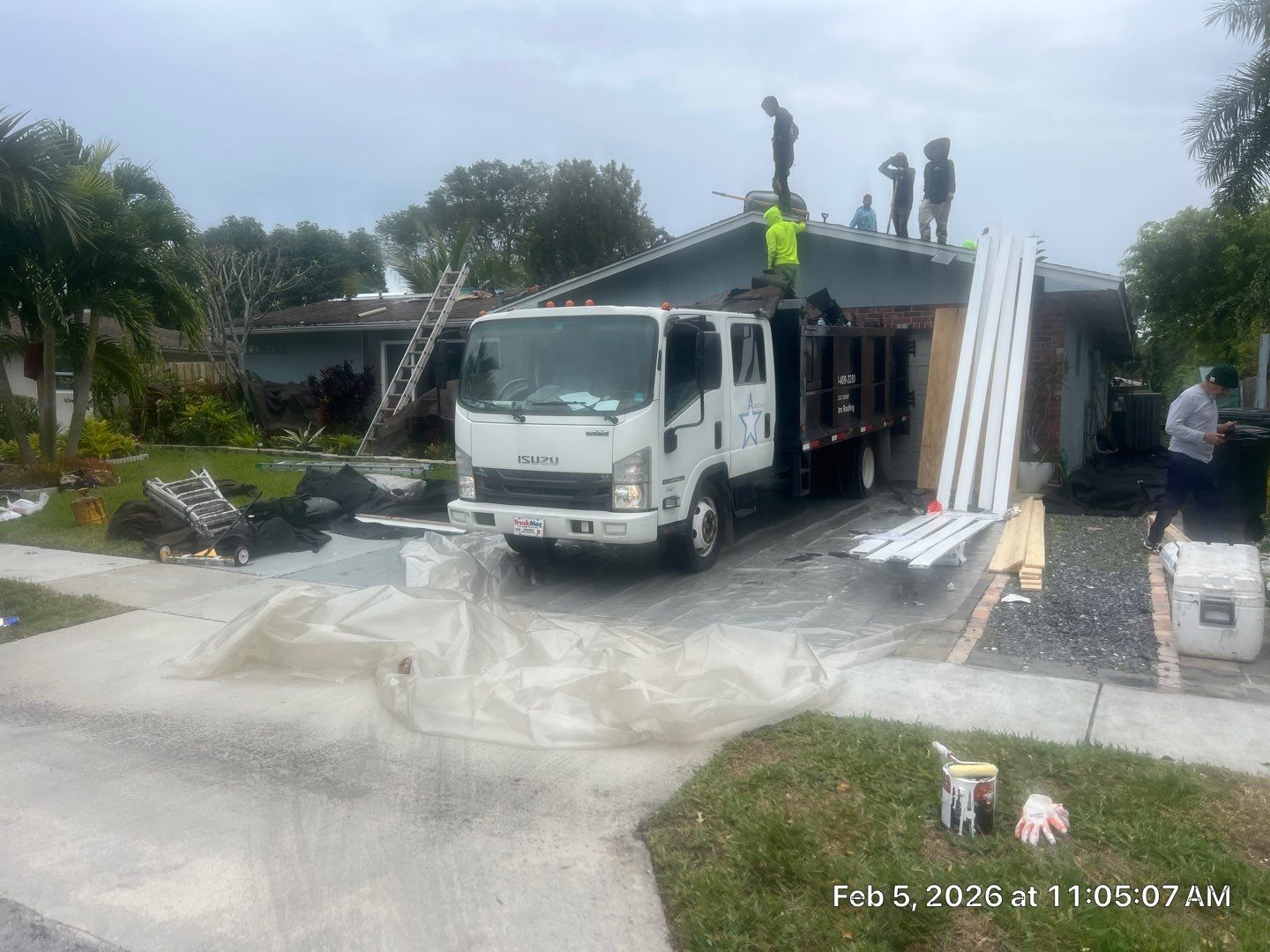 Shingle Roof Replacement and Exterior Fascia Repair in Boca Raton by Aastro Roofing