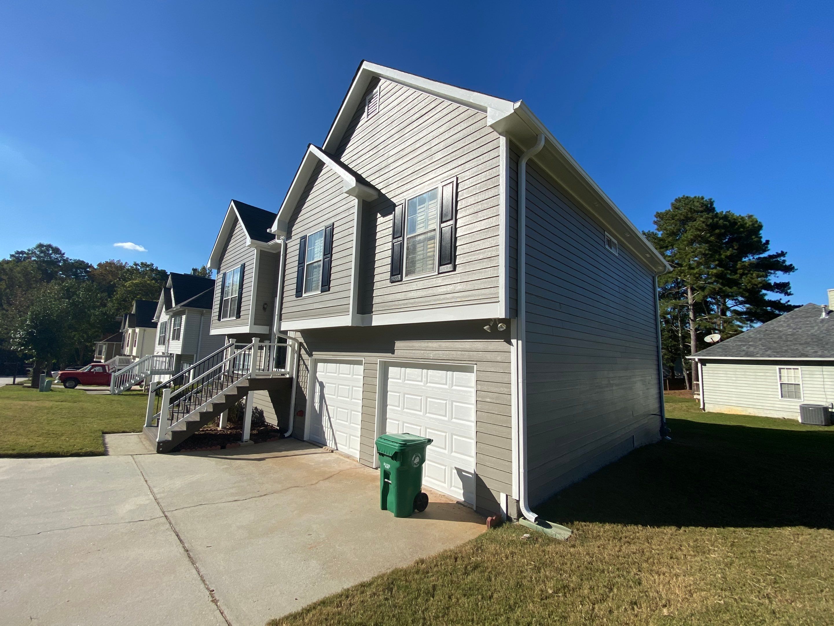 Exterior House Painting and Deck Structural Improvements in Ellenwood by Swift Home Renovations