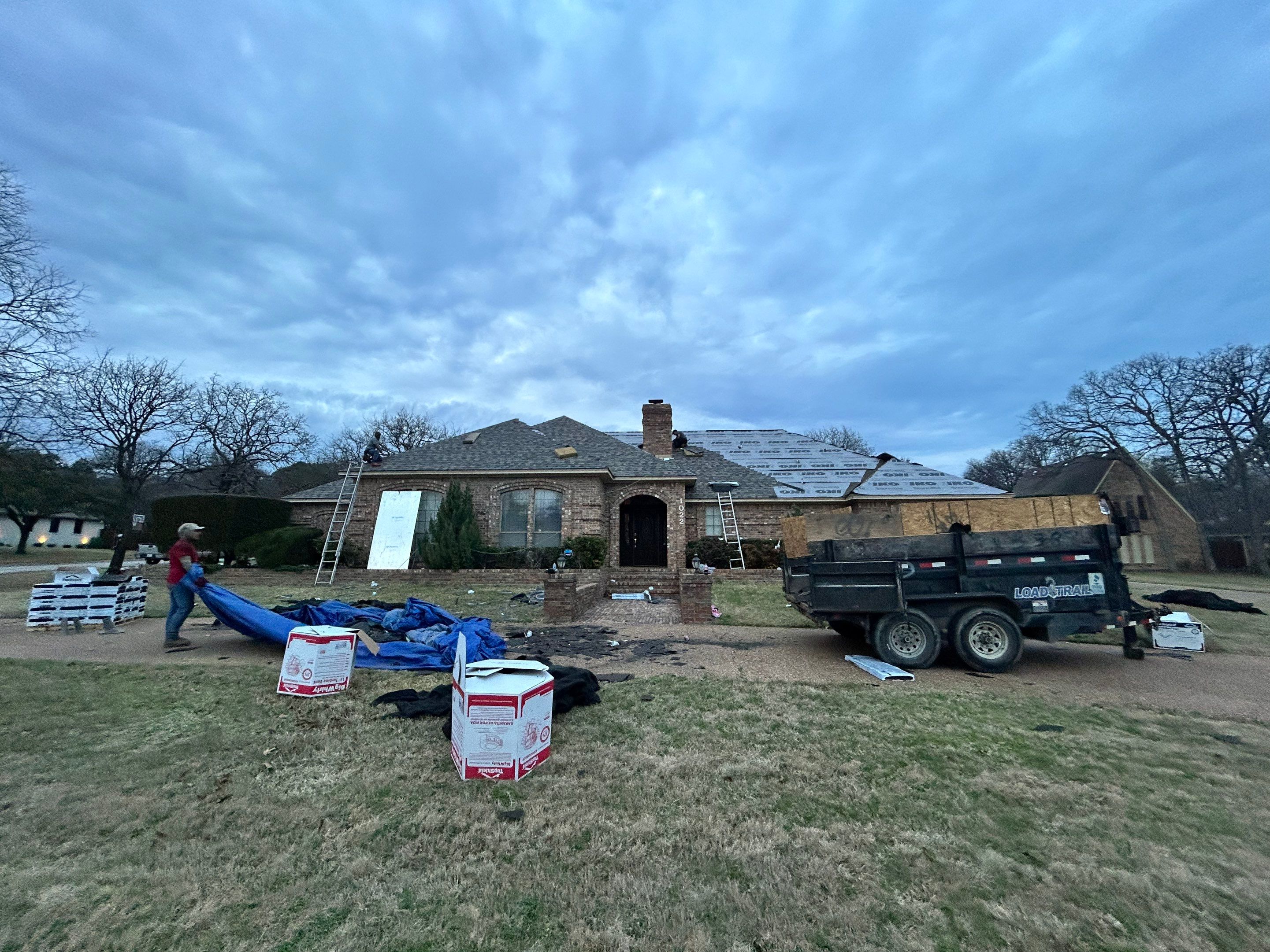 Residential Roofing Installation using Iko Nordic by Becker Roofing and Exteriors