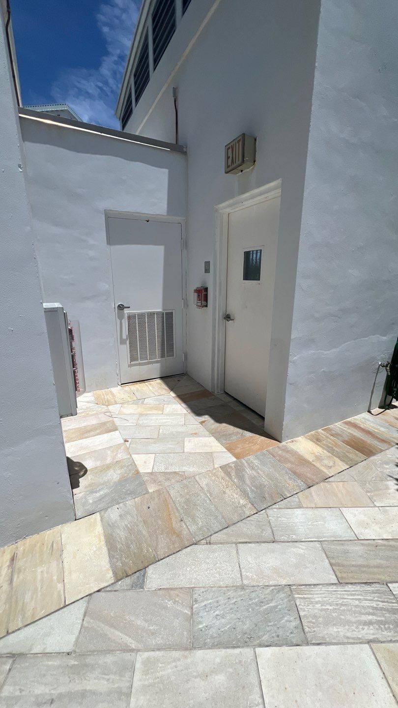 Commercial Stairwell Door Replacement & Hollow Metal Door Retrofit – Pompano Beach High-Rise by The Door Doctor of South Florida, Inc.