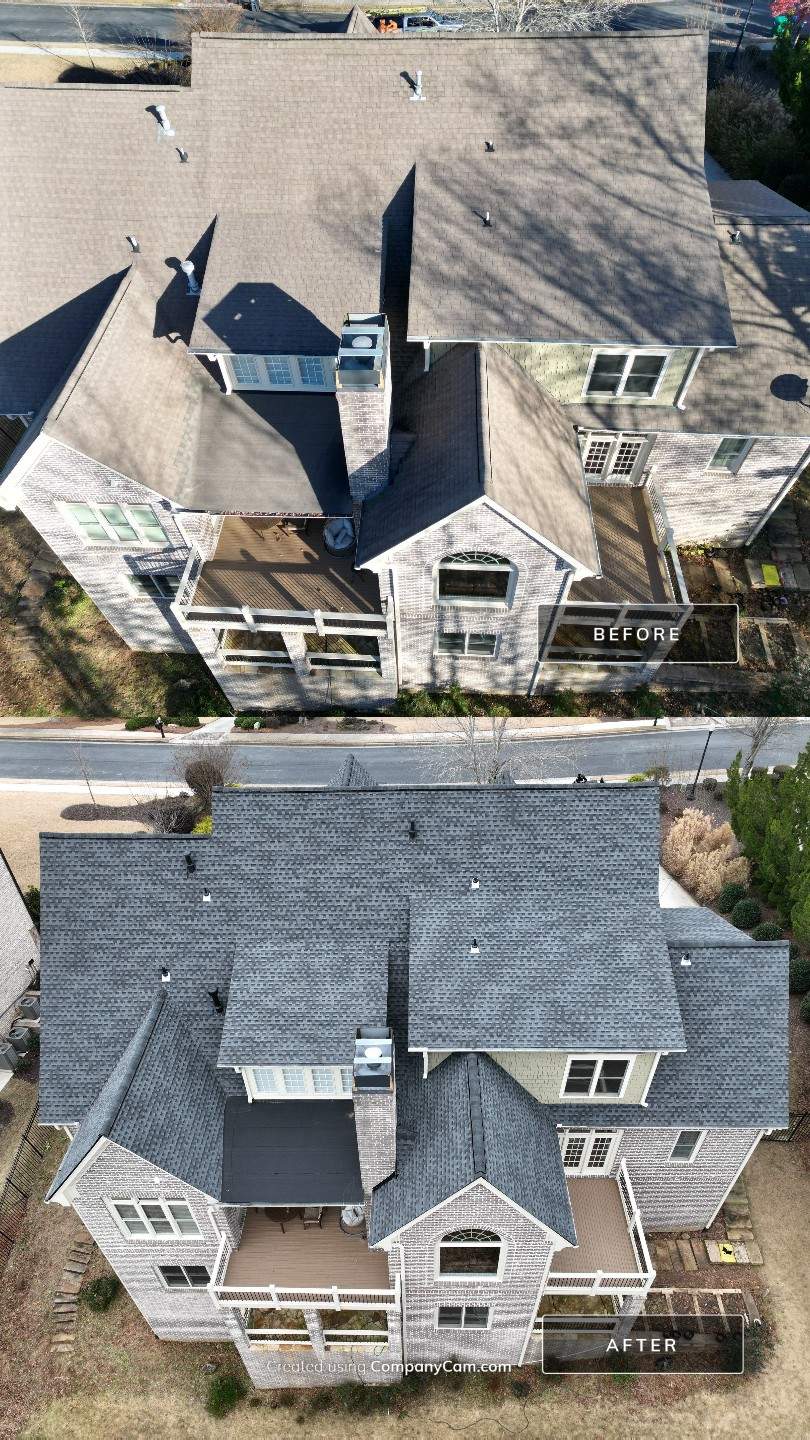 3160 Glastonbury Ln  Suwanee Roof Replacement  by Dom Roofing & Restoration