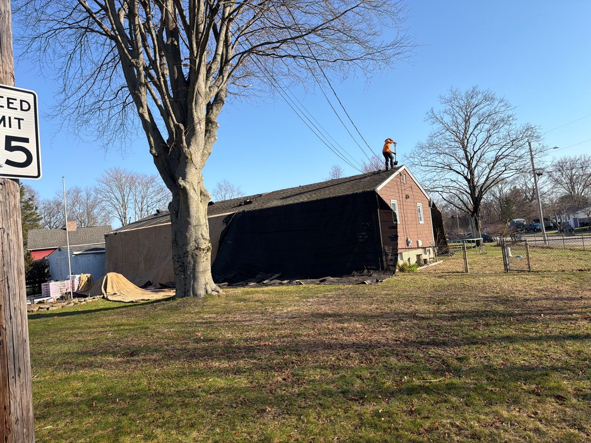 Full Roof Replacement in Warwick, RI – Owens Corning Duration, Estate Gray by JOHNNYS PRO