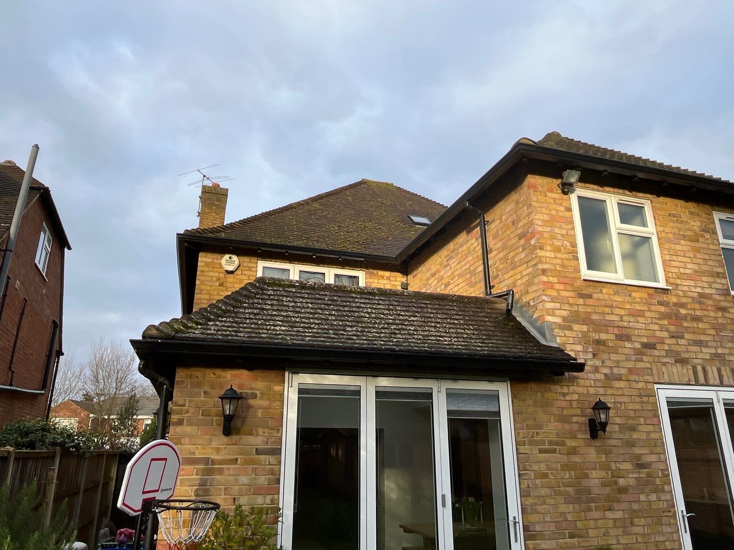 Exterior Clean - Roof - Patio - Driveway using Honda 15lpm Low Pressure Washing Machine by Ges Exterior Cleaning ltd