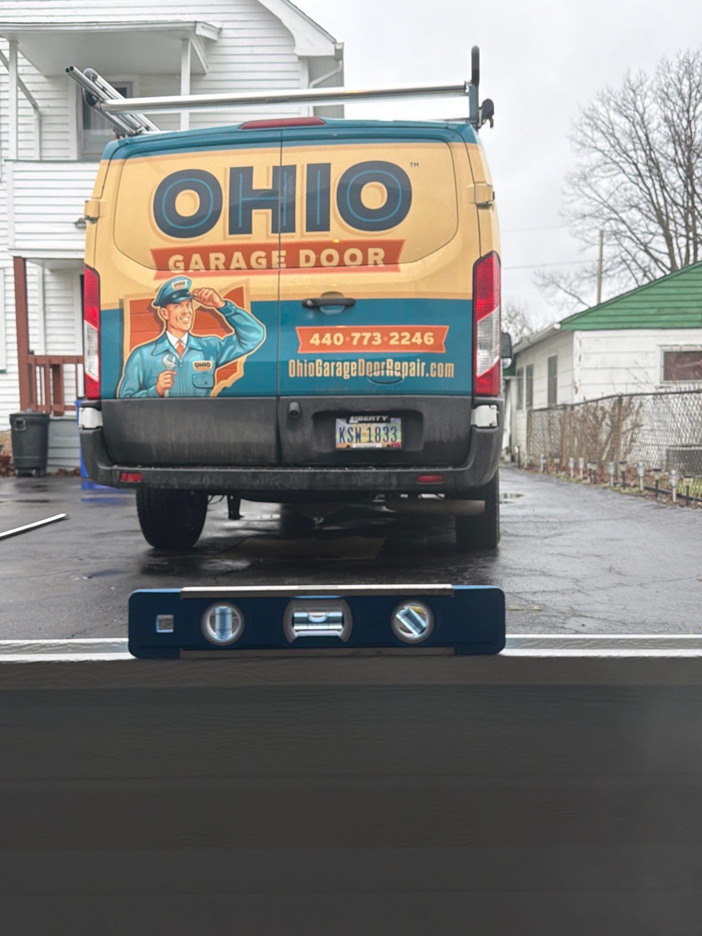 New Garage Door Installation in Cleveland, Ohio by Ohio Garage Door Repair