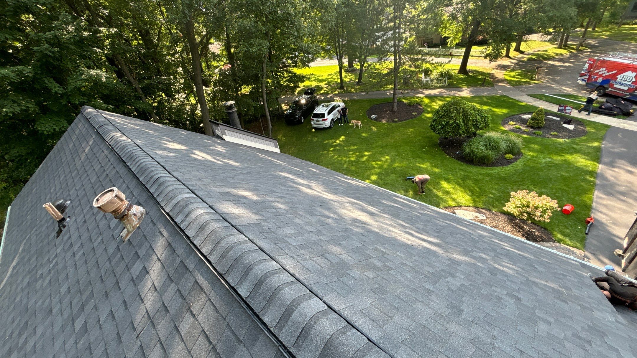 Roof Replacement using CertainTeed Landmark by 180 Contractors