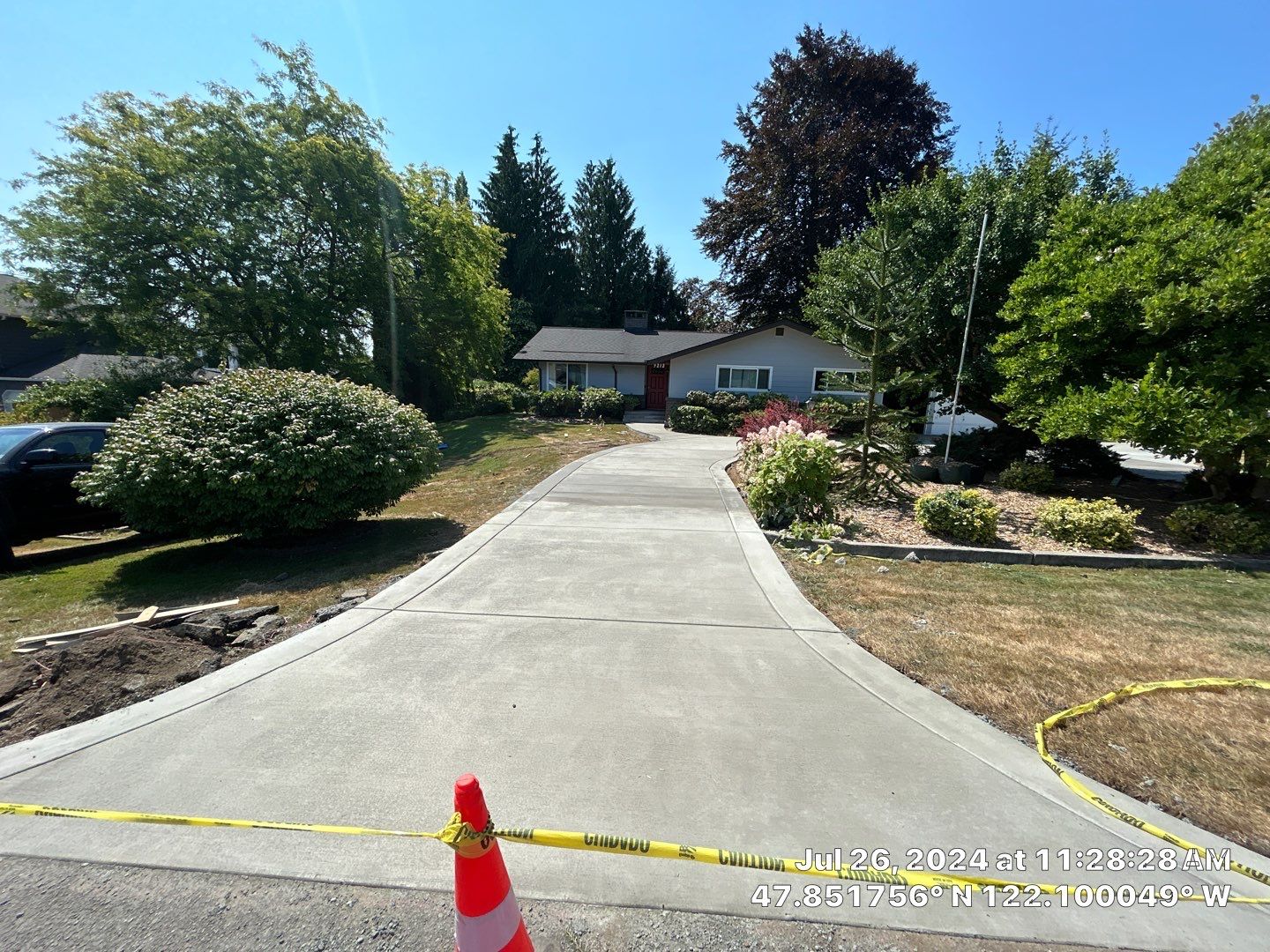 Rodd | Concrete Driveway Extentension by Jireh Asphalt & Concrete Inc 