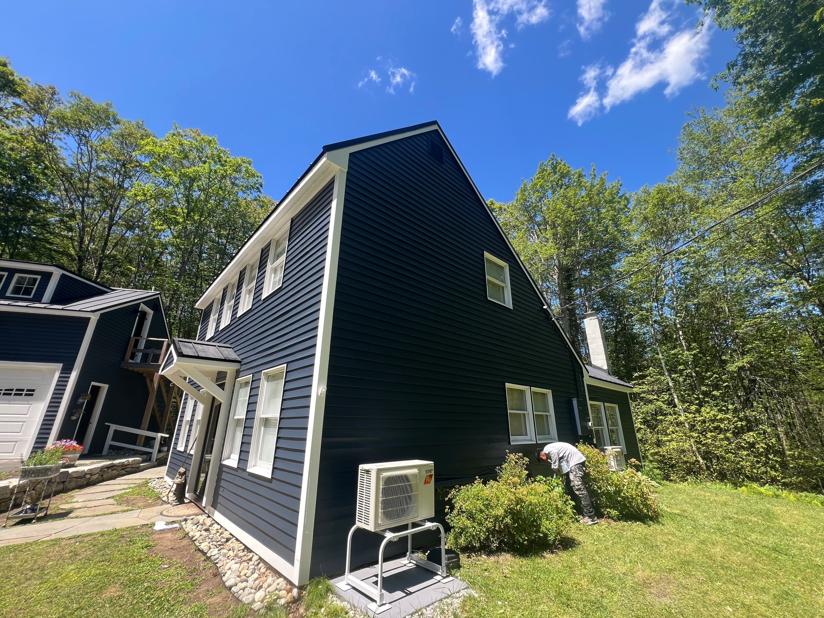 Full Exterior Painting and Color Transformation in Woolwich, Maine by Picture Perfect Pro Painting