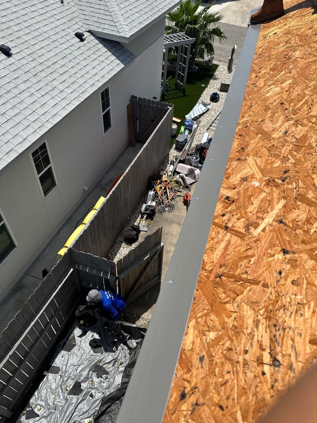Residential Roofing Installation using Owen's Corning Duration (Lifetime) Shingles by Roof Repair Company
