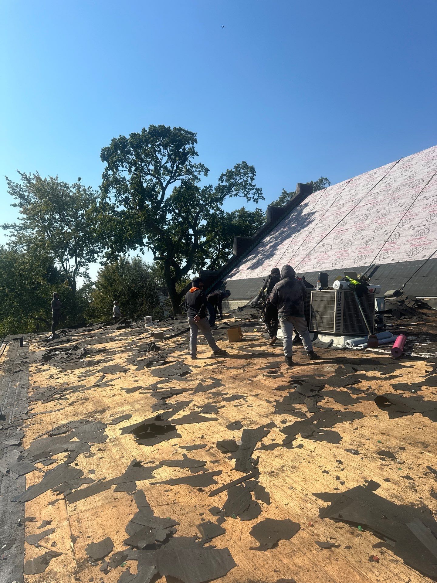 Commercial Roofing Installation using Owens Corning Duration by INO Services