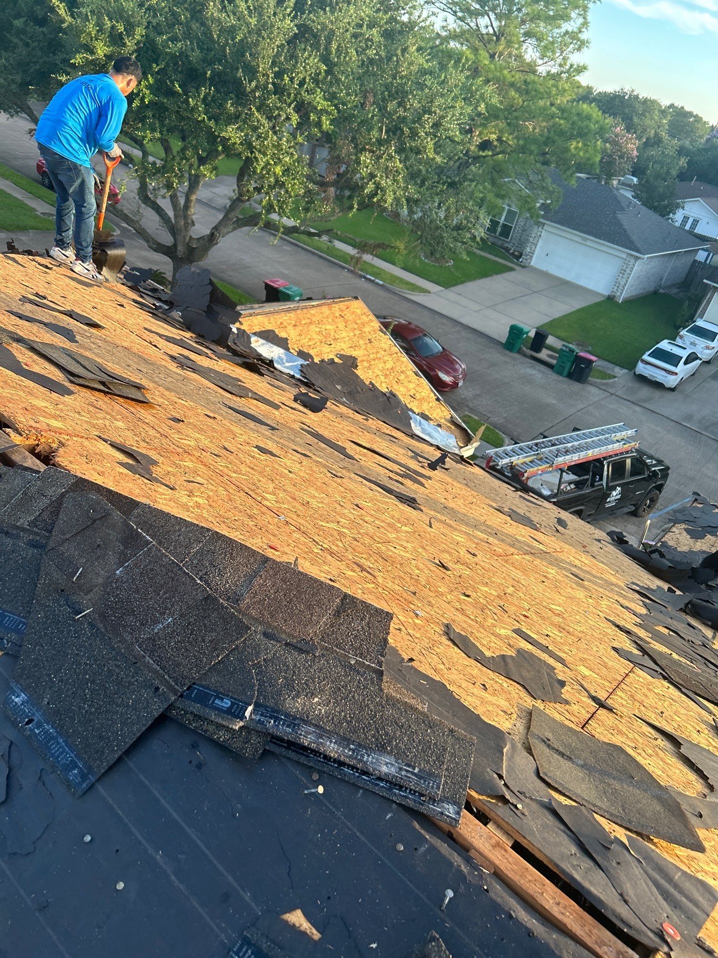 Residential Roofing Repair using Owen's Corning Duration (Lifetime) Shingles by Roof Repair Company