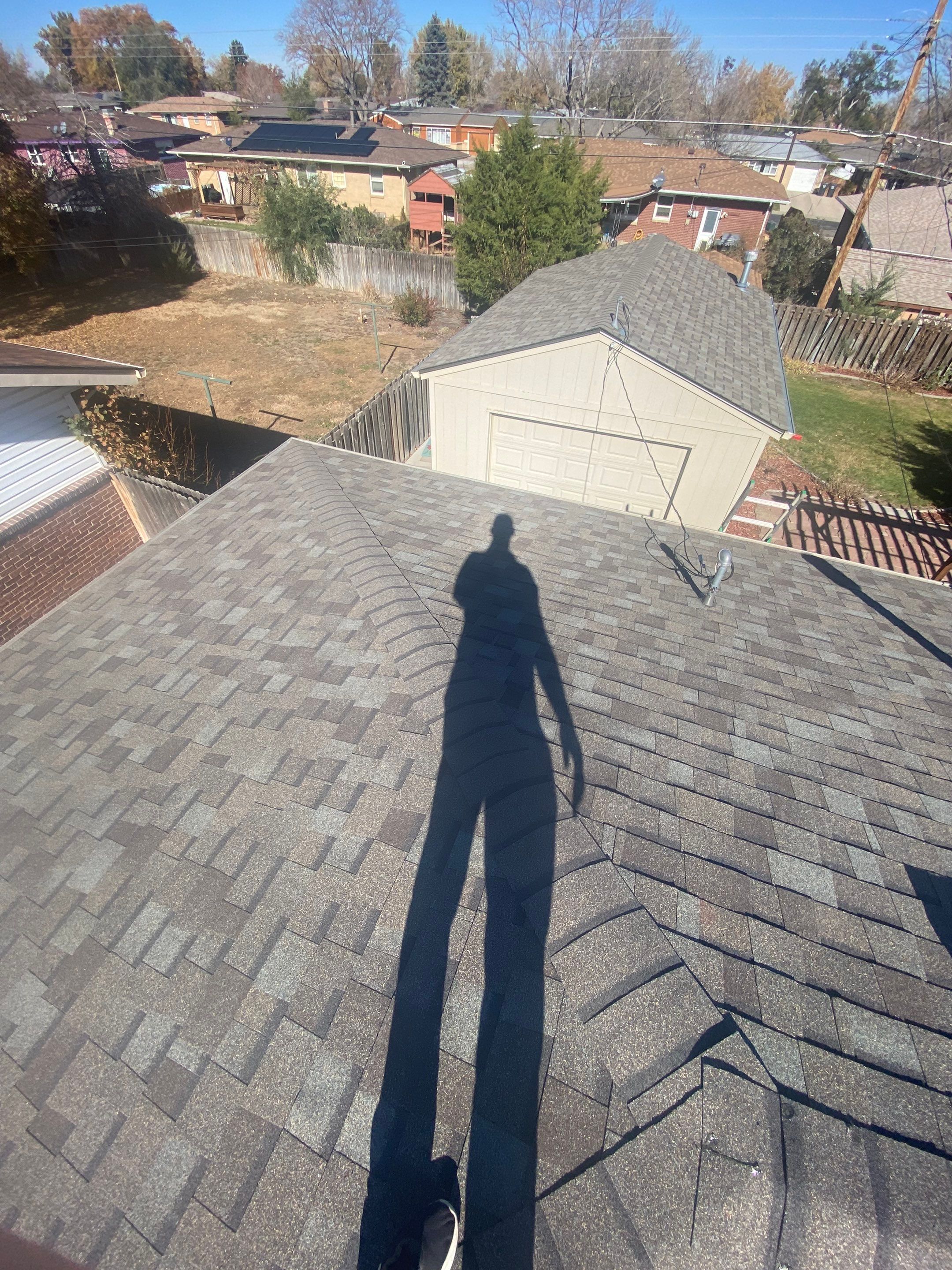 Re-Roof Due to Hail Storm  by Black Belt Roofing 