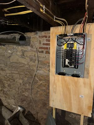 Electrical Panel Replacement and Rewiring