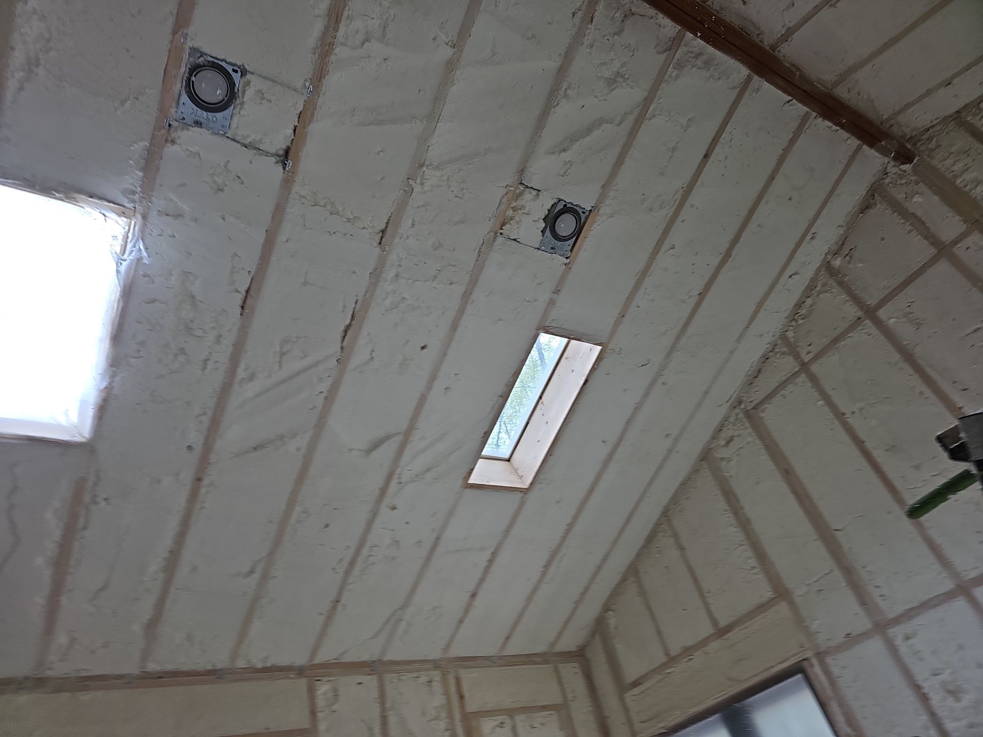 Spray Foam Insulation using open cell spray foam by NYS Foam & Energy