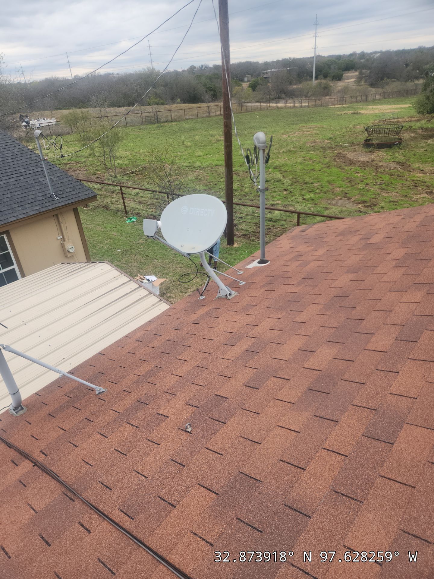 Project in Weatherford by Lonestar Roofing and Restoration LLC.