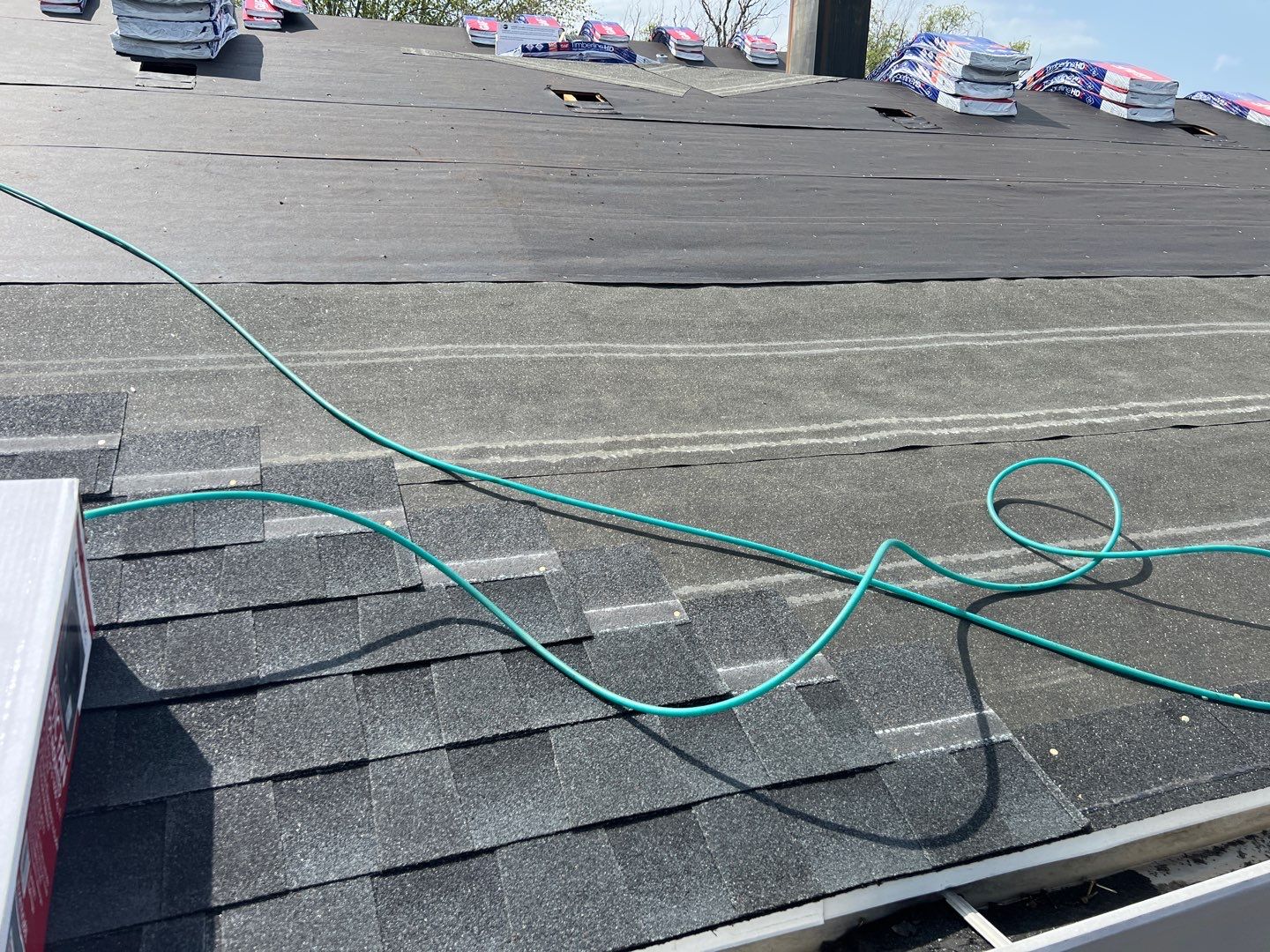 Residential Roofing Installation using GAF Timberline HDZ by Pro Home Services Inc