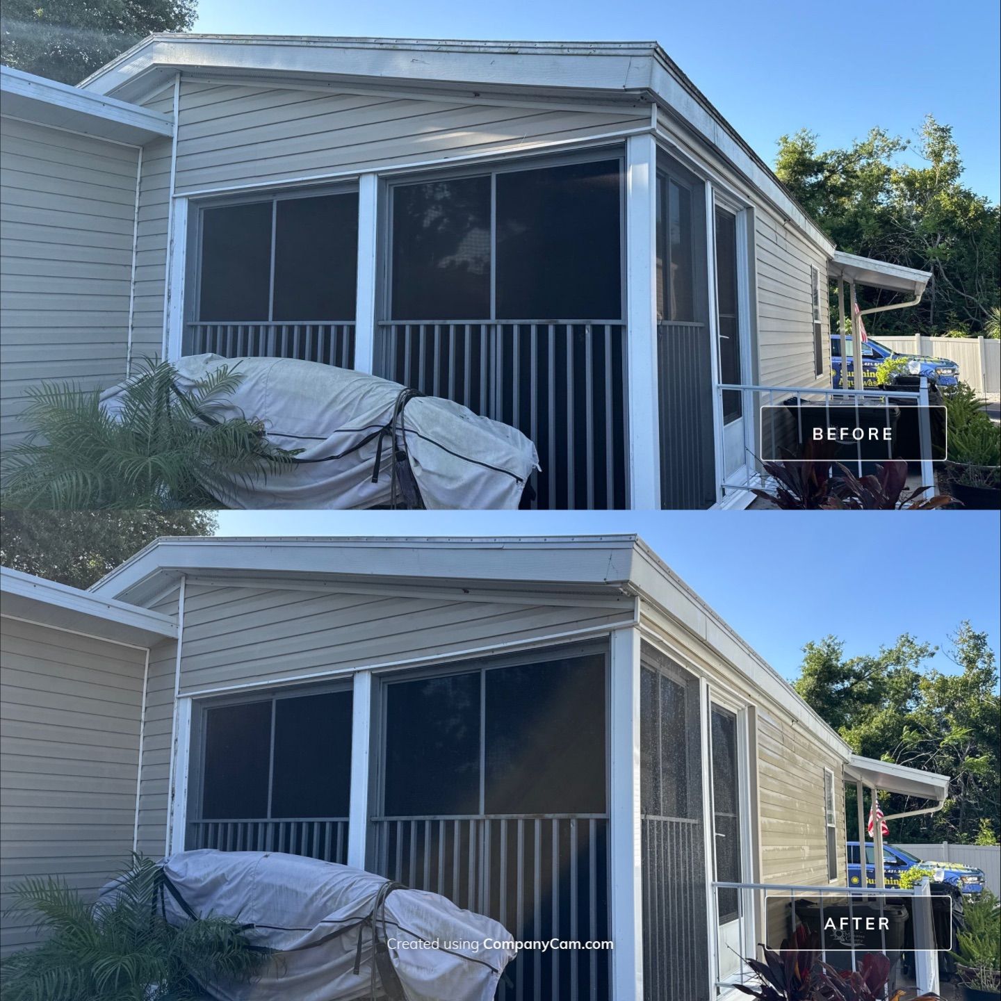TPO Membrane & Metal Roof Cleaning in Fisherman’s Cove RV Park, Terra Ceia, FL | Sunshine AquaWash by Sunshine AquaWash