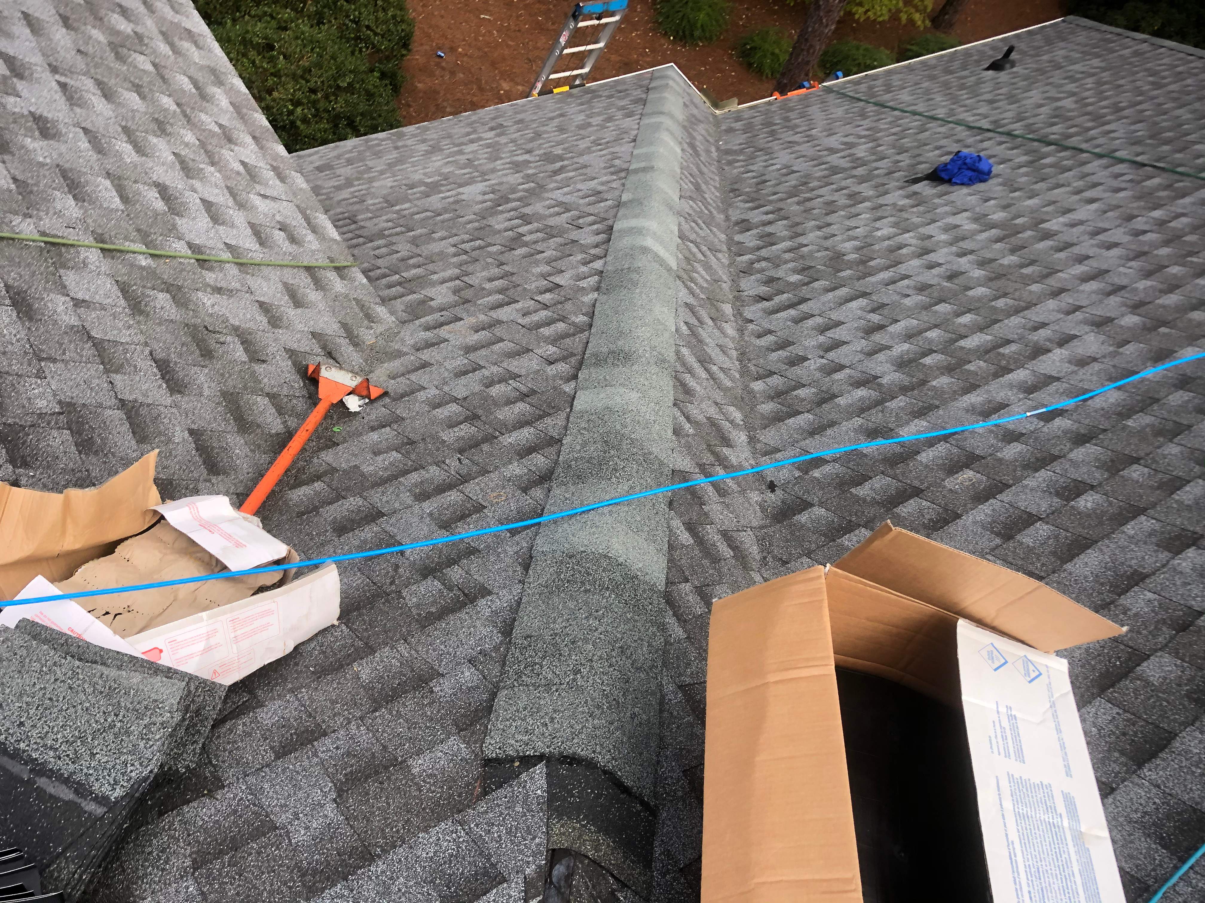 Residential Roofing Repair / Hail Damage by American Roofing NC