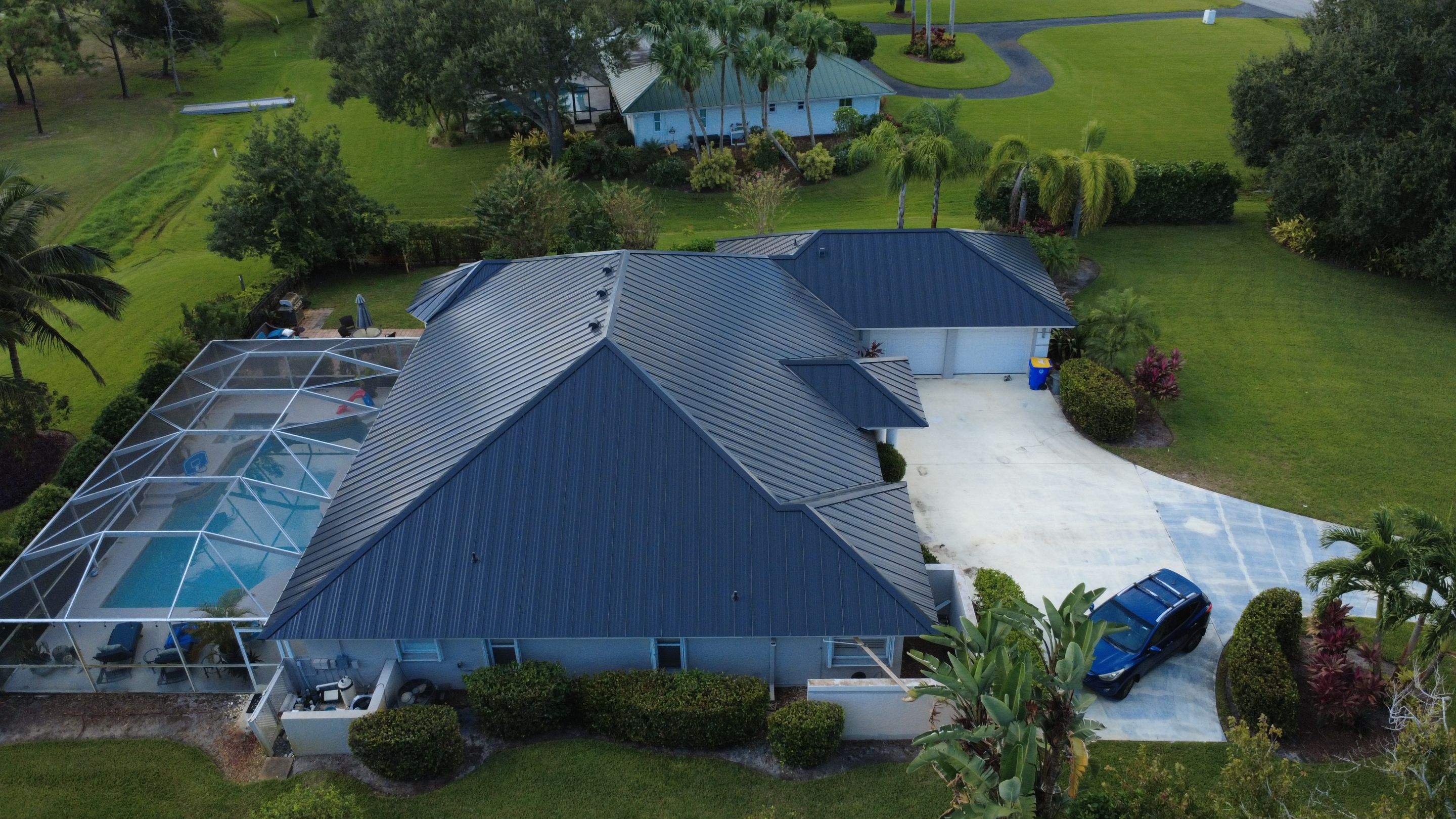 Kynar (Color Coated) Standing Seam Metal Roof Replacement by Sailfish Roofing