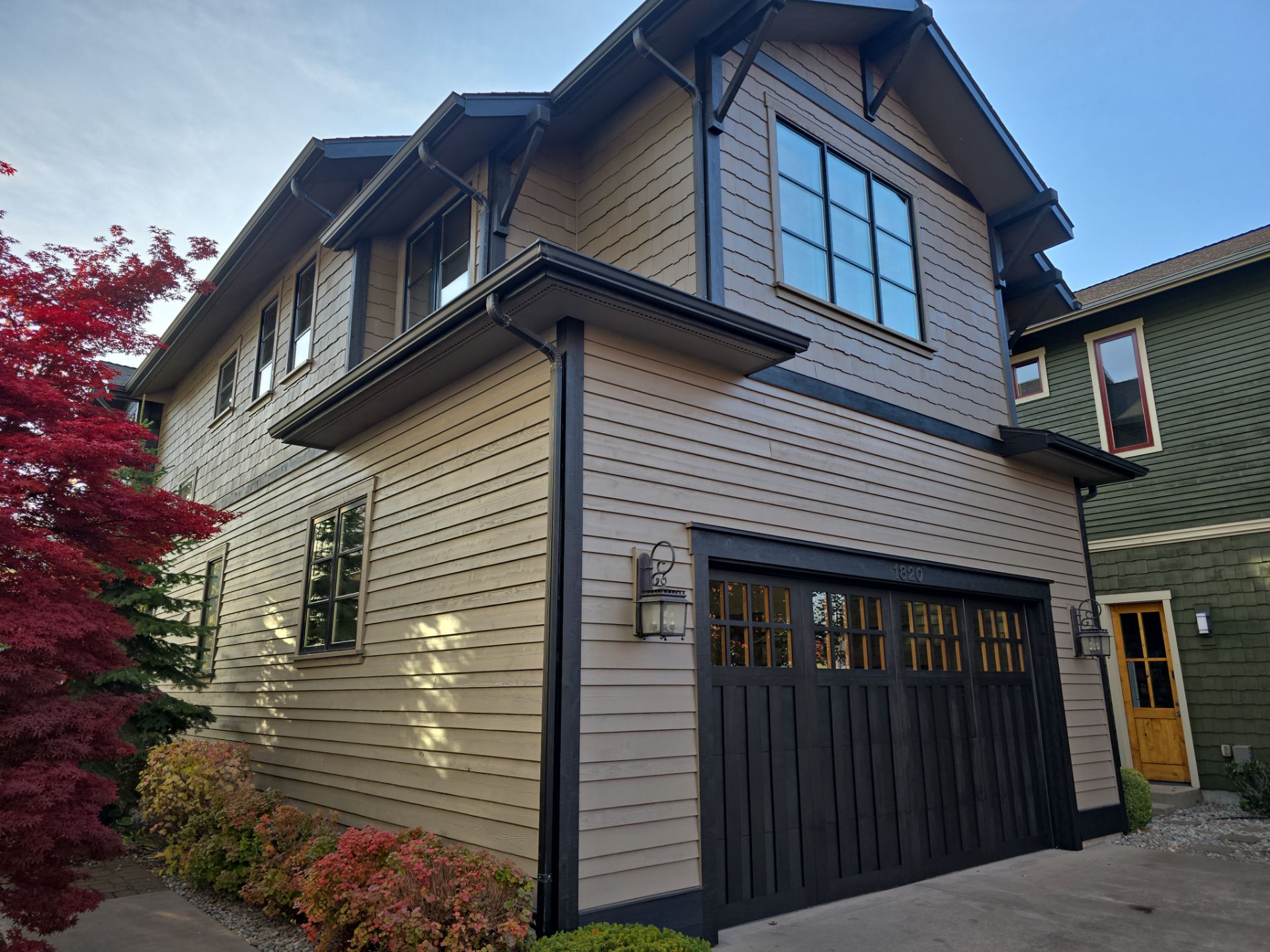 Exterior Repaint On Waterfront by Coeur D Alene Painting Group