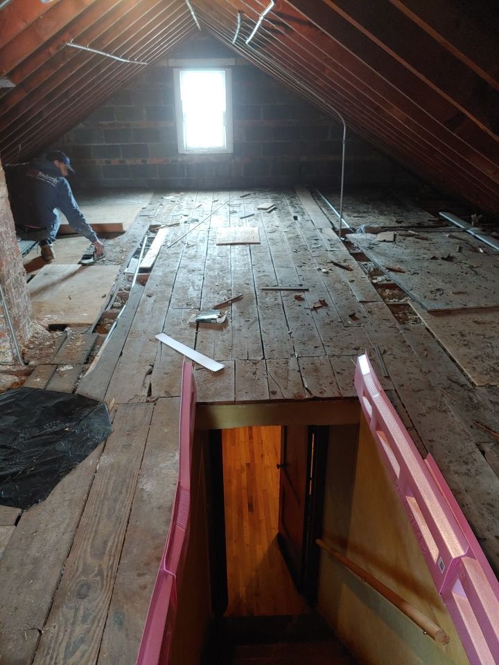 Blown-In Attic Insulation by Kraz Construction