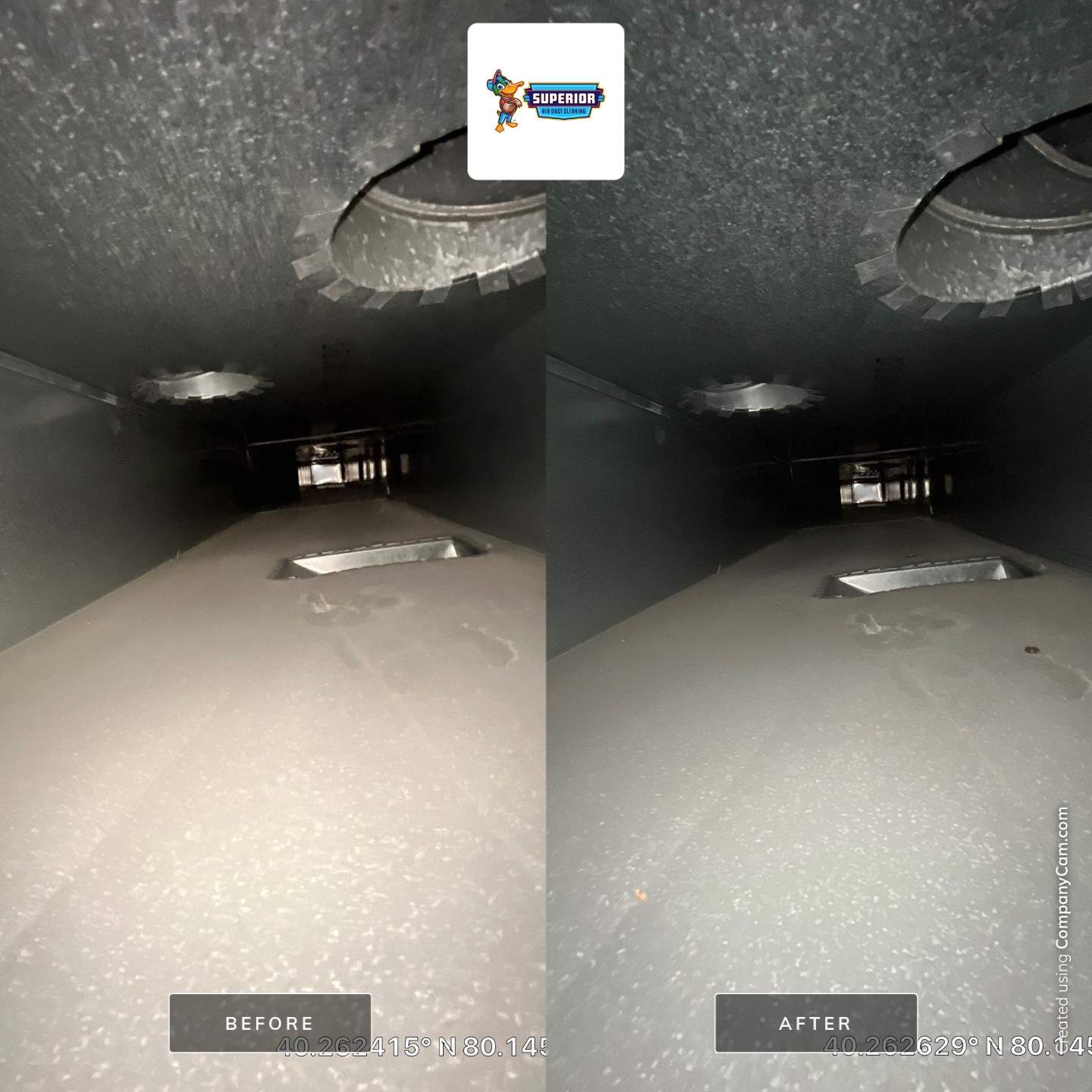 Air Duct Cleaning With a Vacuum Truck in Canonsburg, PA by Superior Air Duct Cleaning