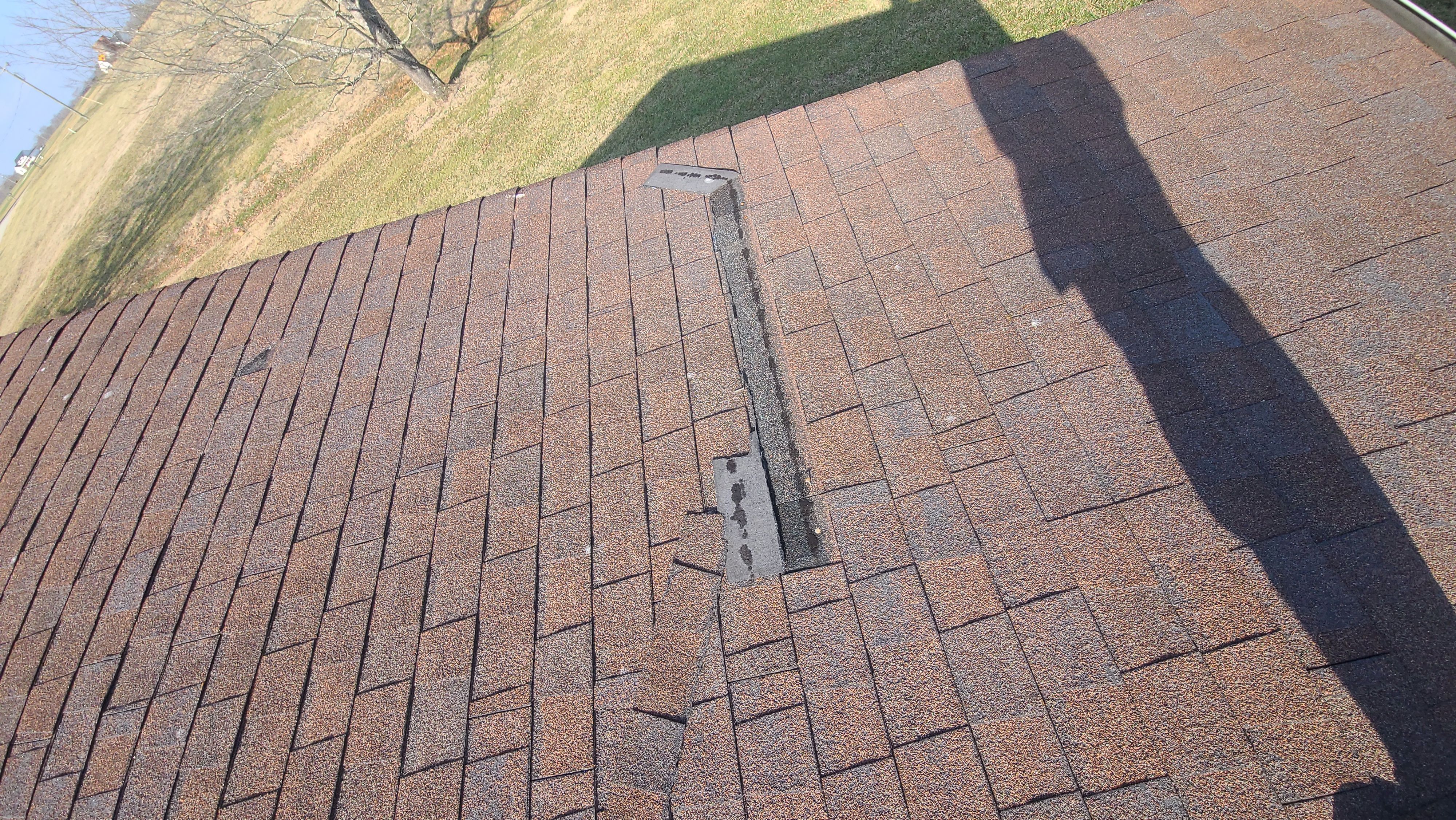 Farm roof job by BROCK BUILDERS 