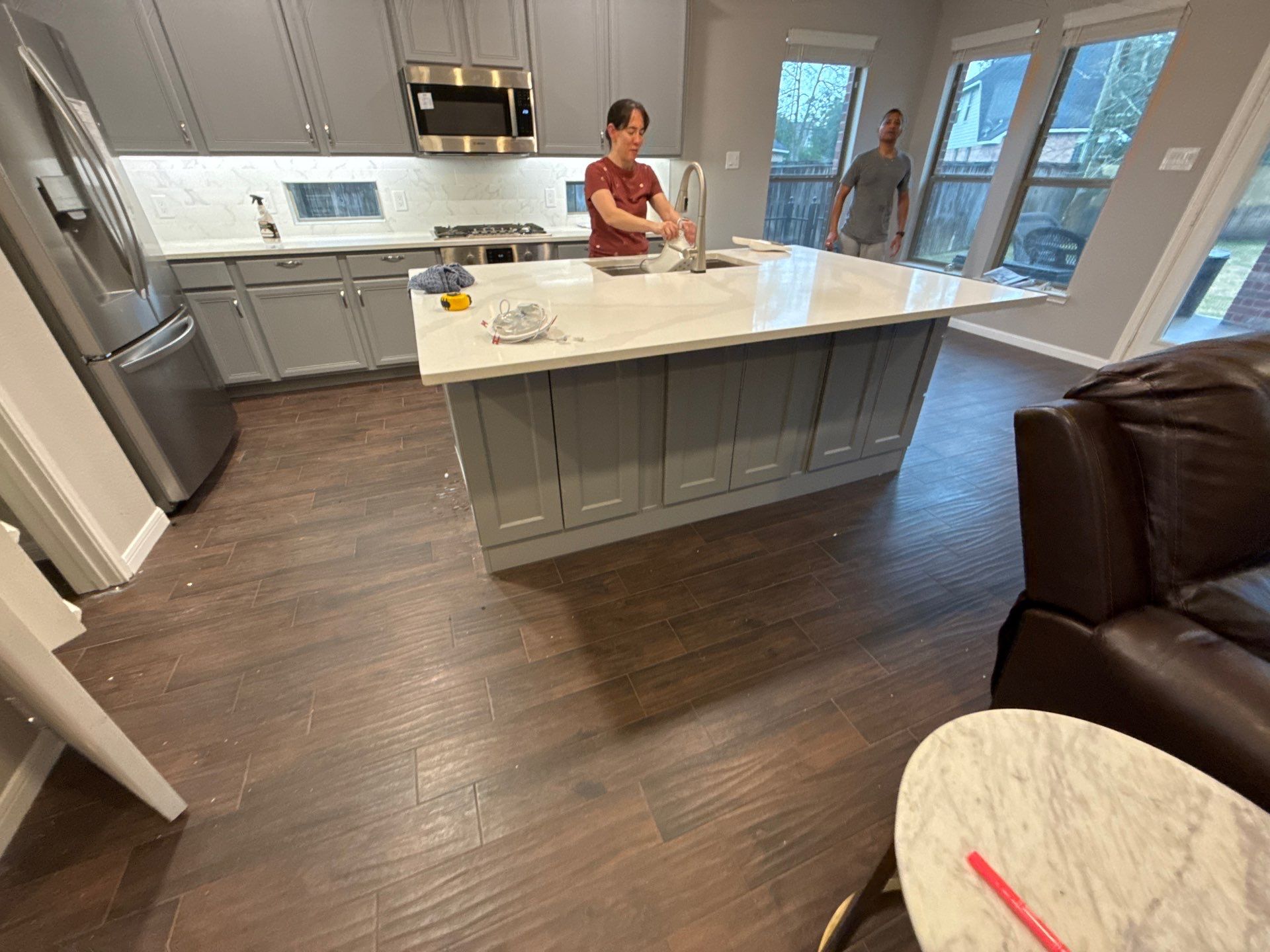 Bathroom and Ktichen Remodel in The Woodlands by SophAlx LLC