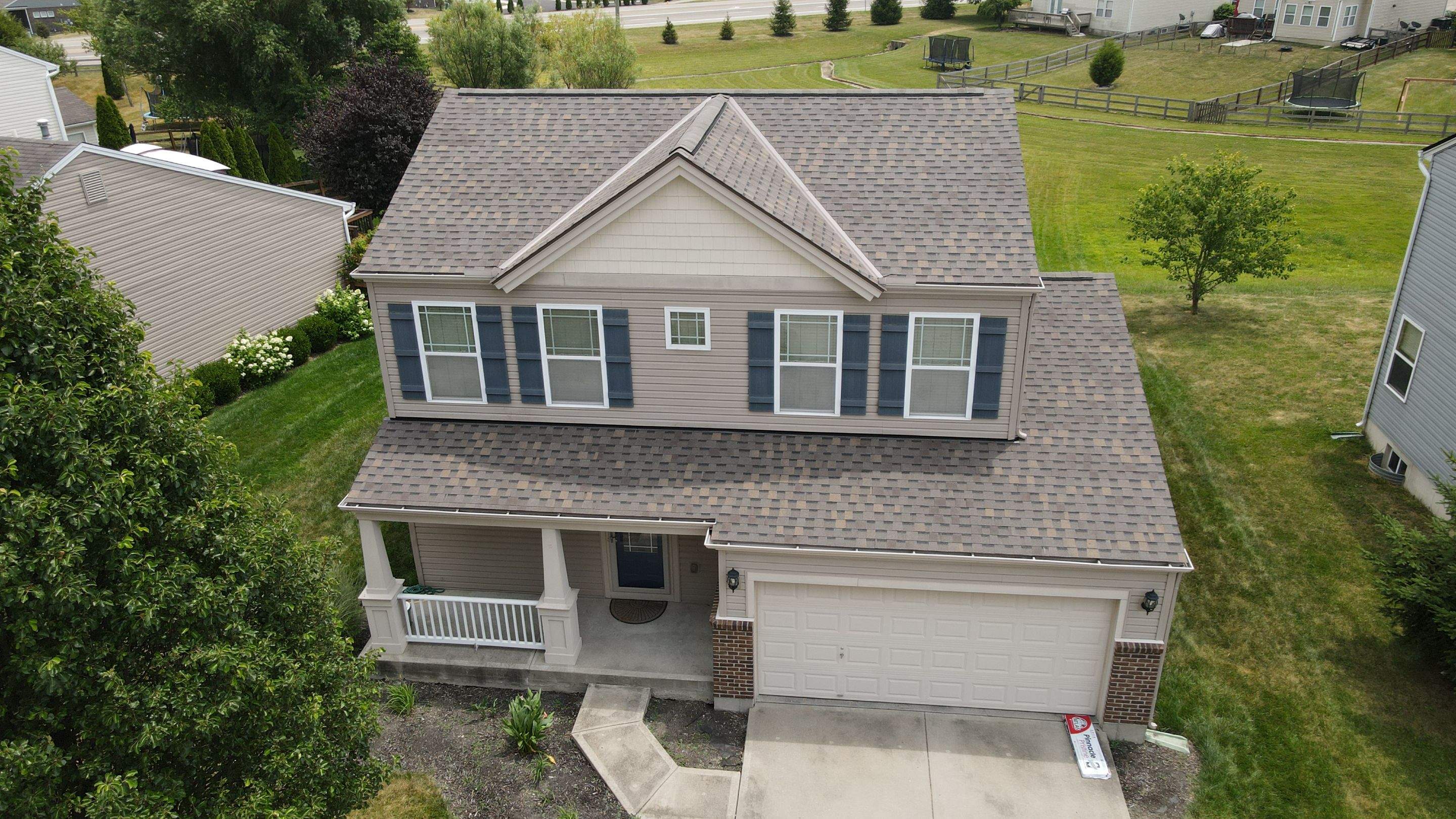 Roof paid for by insurance-Weathered Shadow by Tamlin Roofing