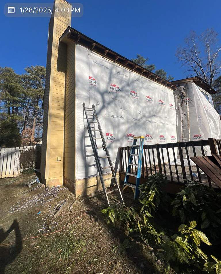 Marietta, GA Siding Replacement, Exterior Paint, Gutter Replacement, and Chimney Cap Installation by Nelson Exteriors 
