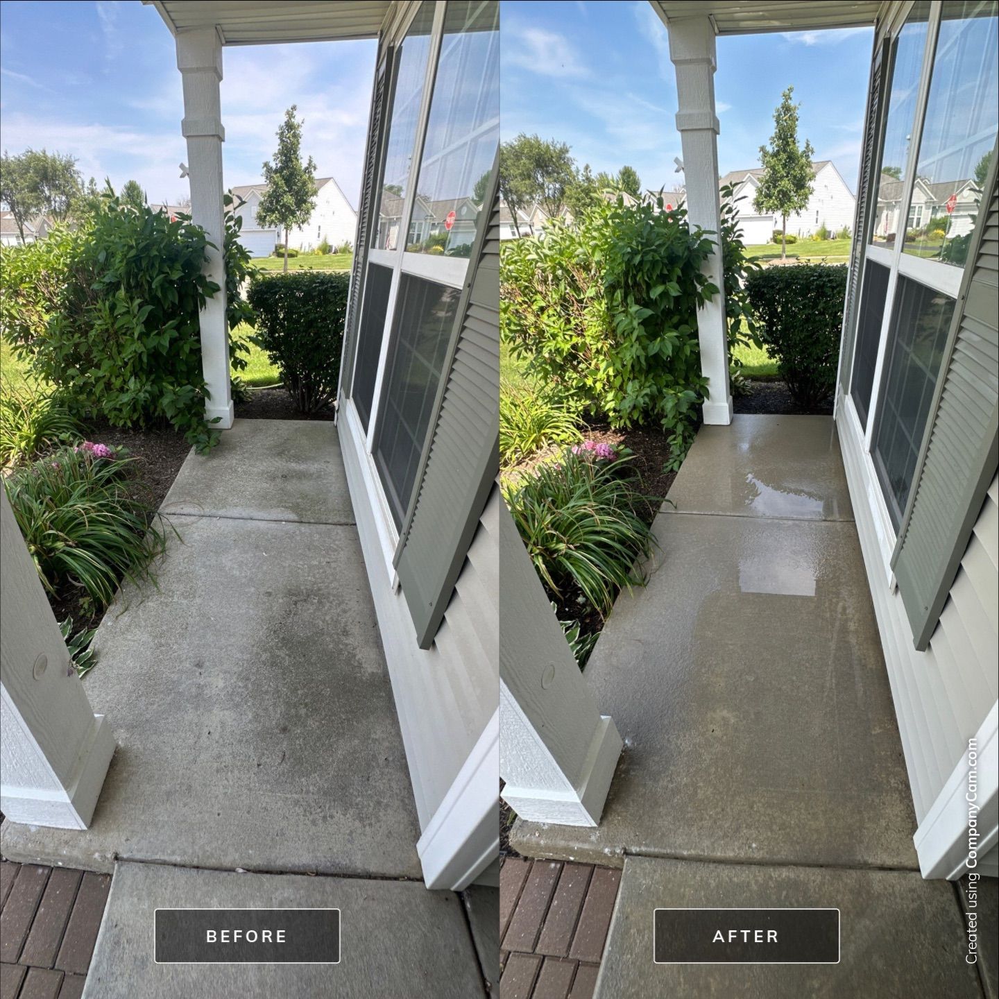 Project in Mundelein by Simmons Power & Soft Washing